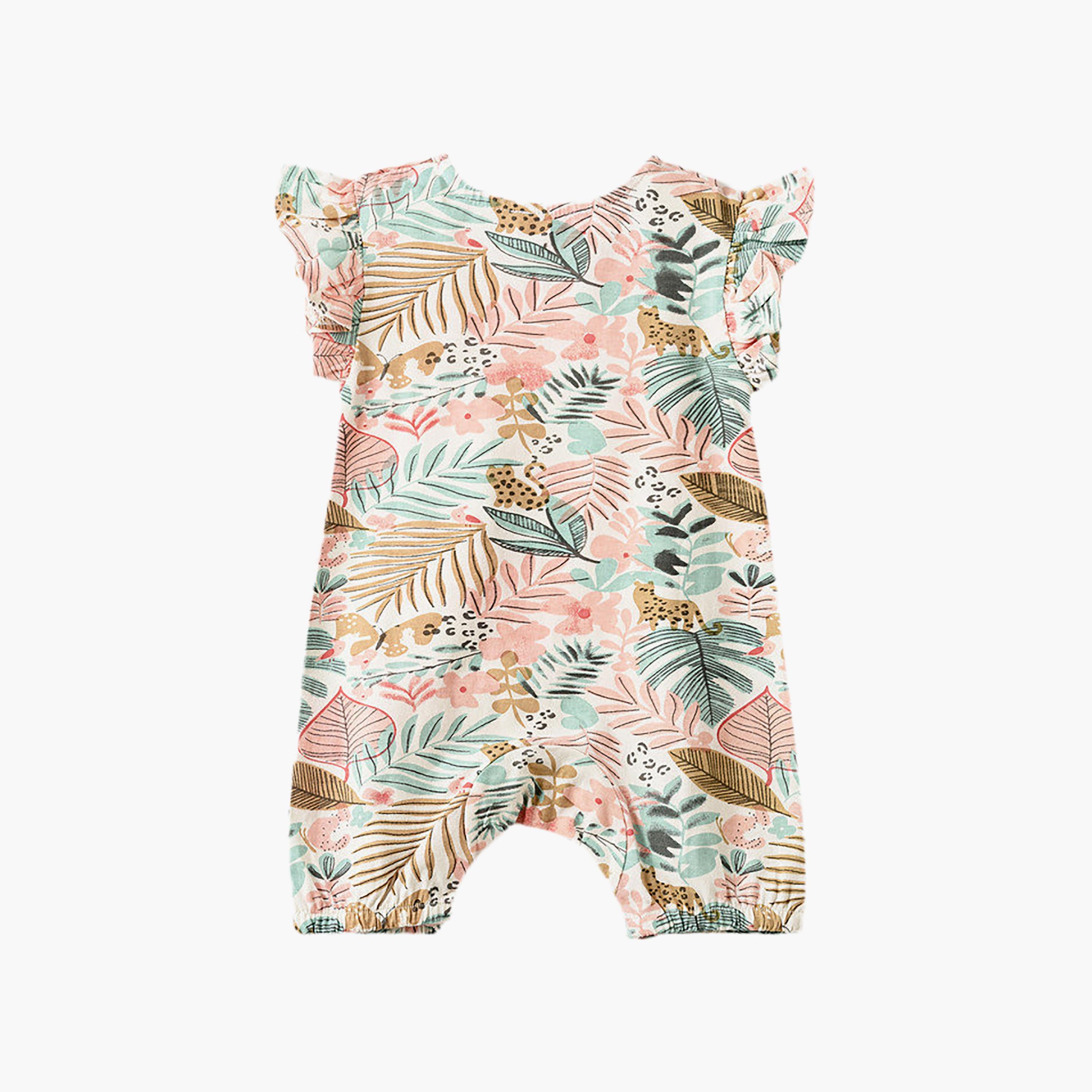 UniqKidz Cotton Floral Rompers-baby-girls-clothing-rompers-image-2