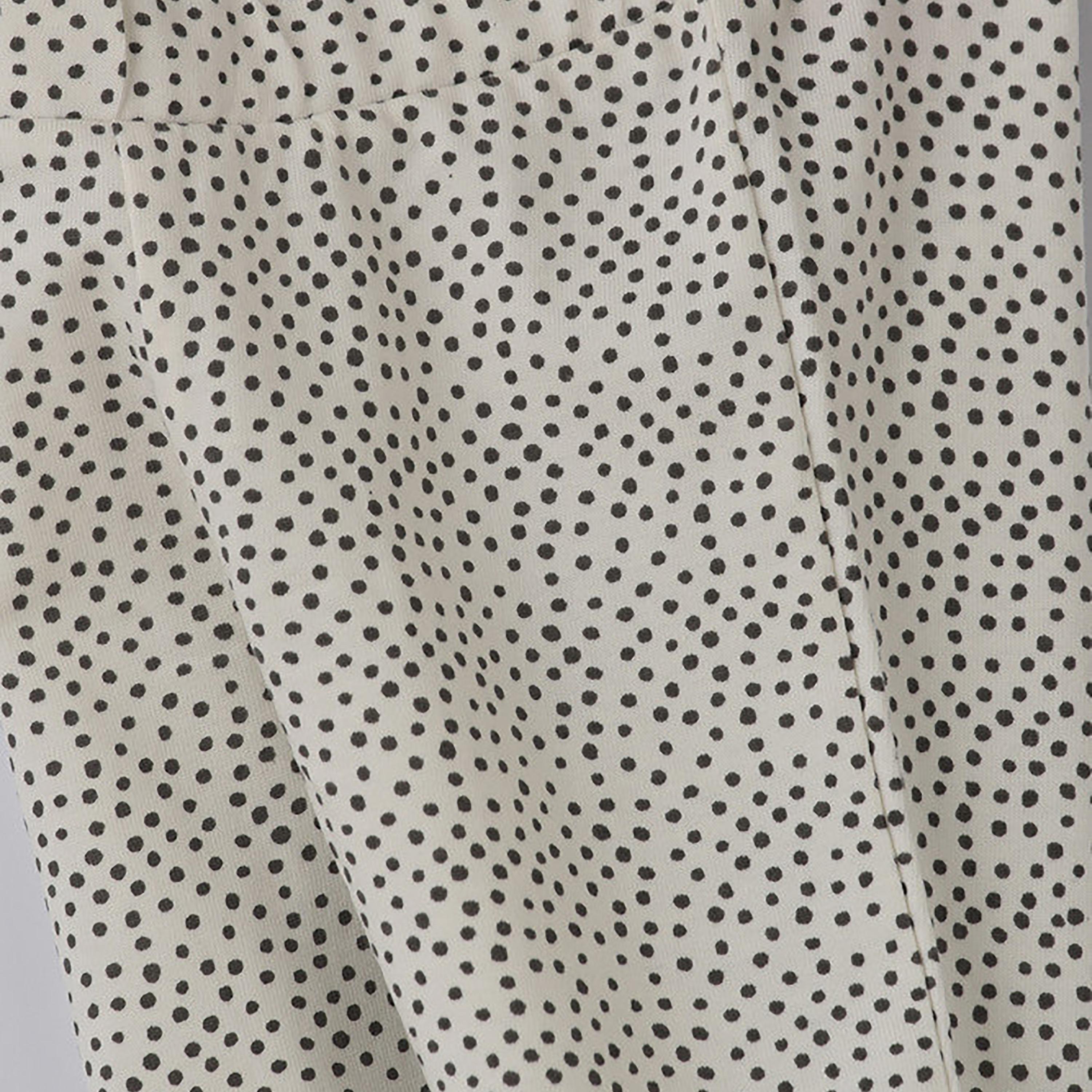 UniqKidz Cotton Polka Dots Printed Elasticated Leggings-baby-girls-clothing-bottoms-leggings-image-2