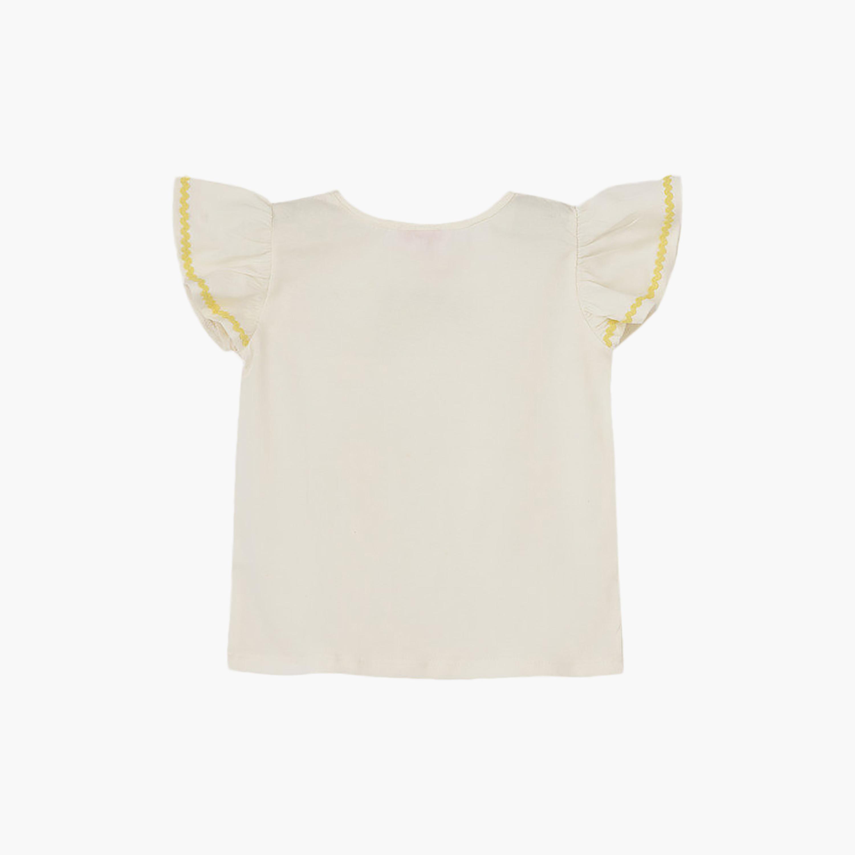 UniqKidz Cotton Flower Embroidered Top-girls-clothing-blousesandshirts-image-2