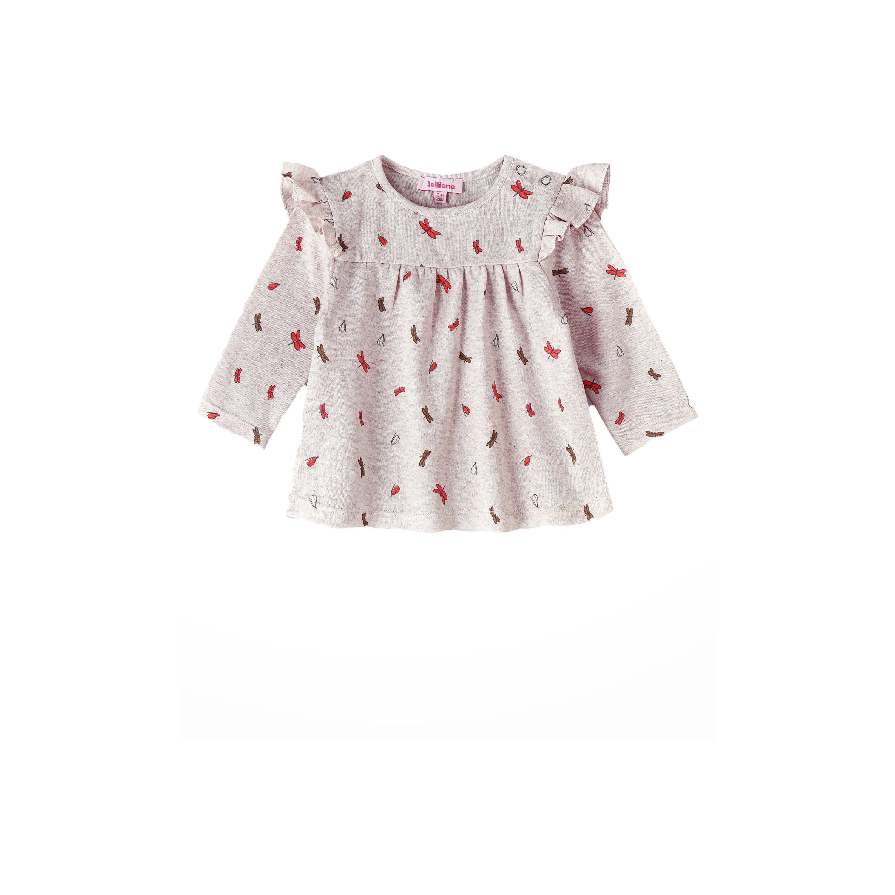 UniqKidz Printed Long Sleeves T-Shirt-baby-girls-clothing-blousesandshirts-image-1