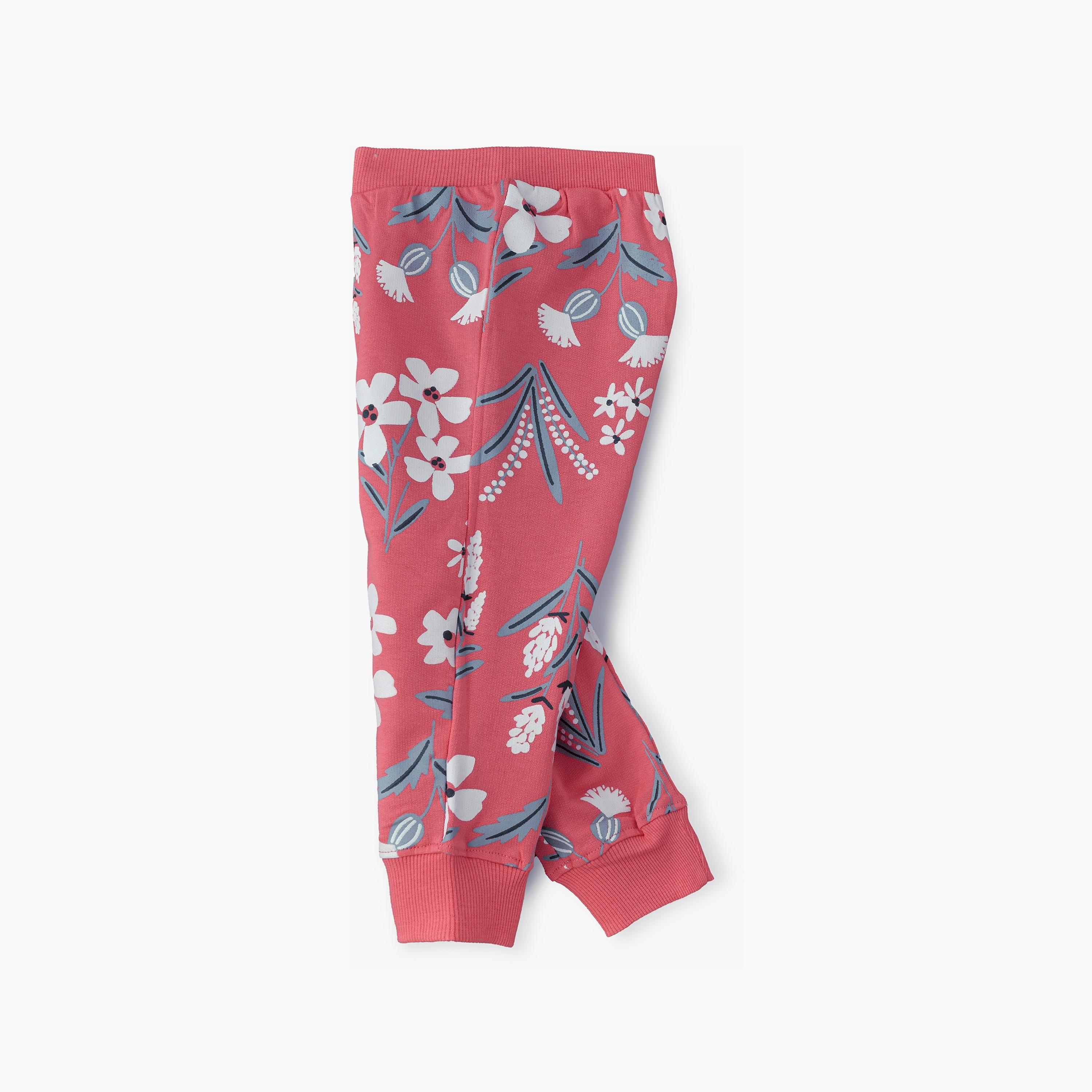 UniqKidz Floral Printed Elasticated Leggings-baby-girls-clothing-bottoms-leggings-image-3