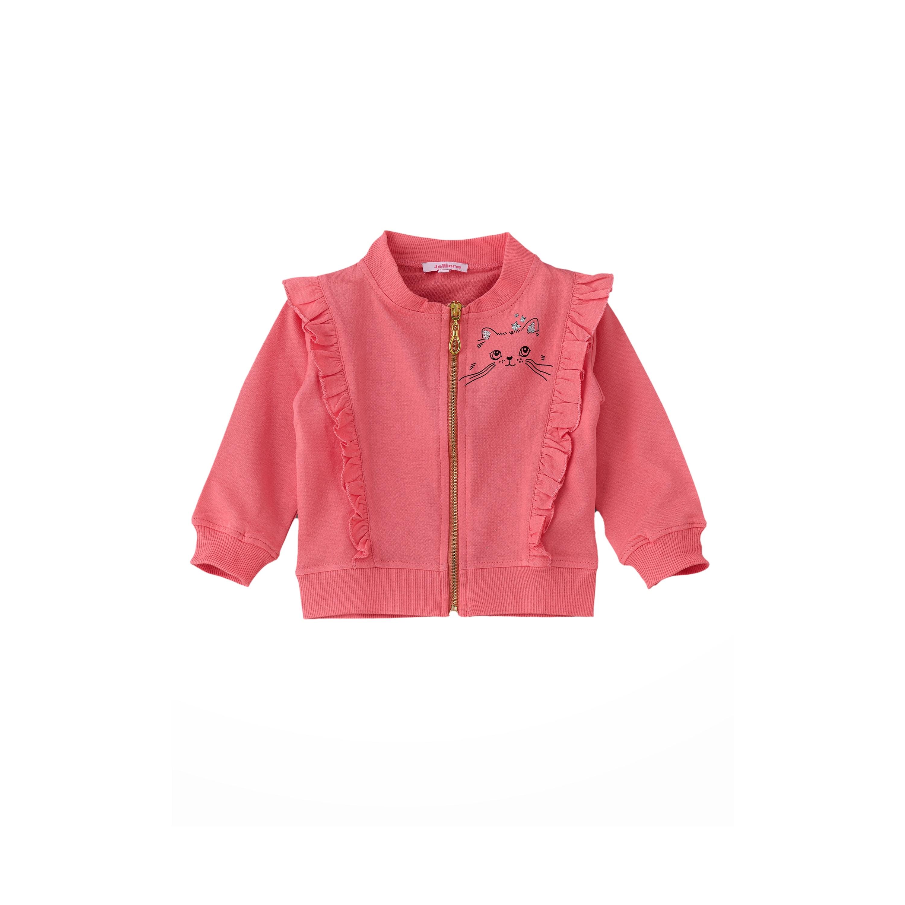 UniqKidz Printed Long Sleeves Jacket-baby-girls-clothing-jacketsandcoats-image-1