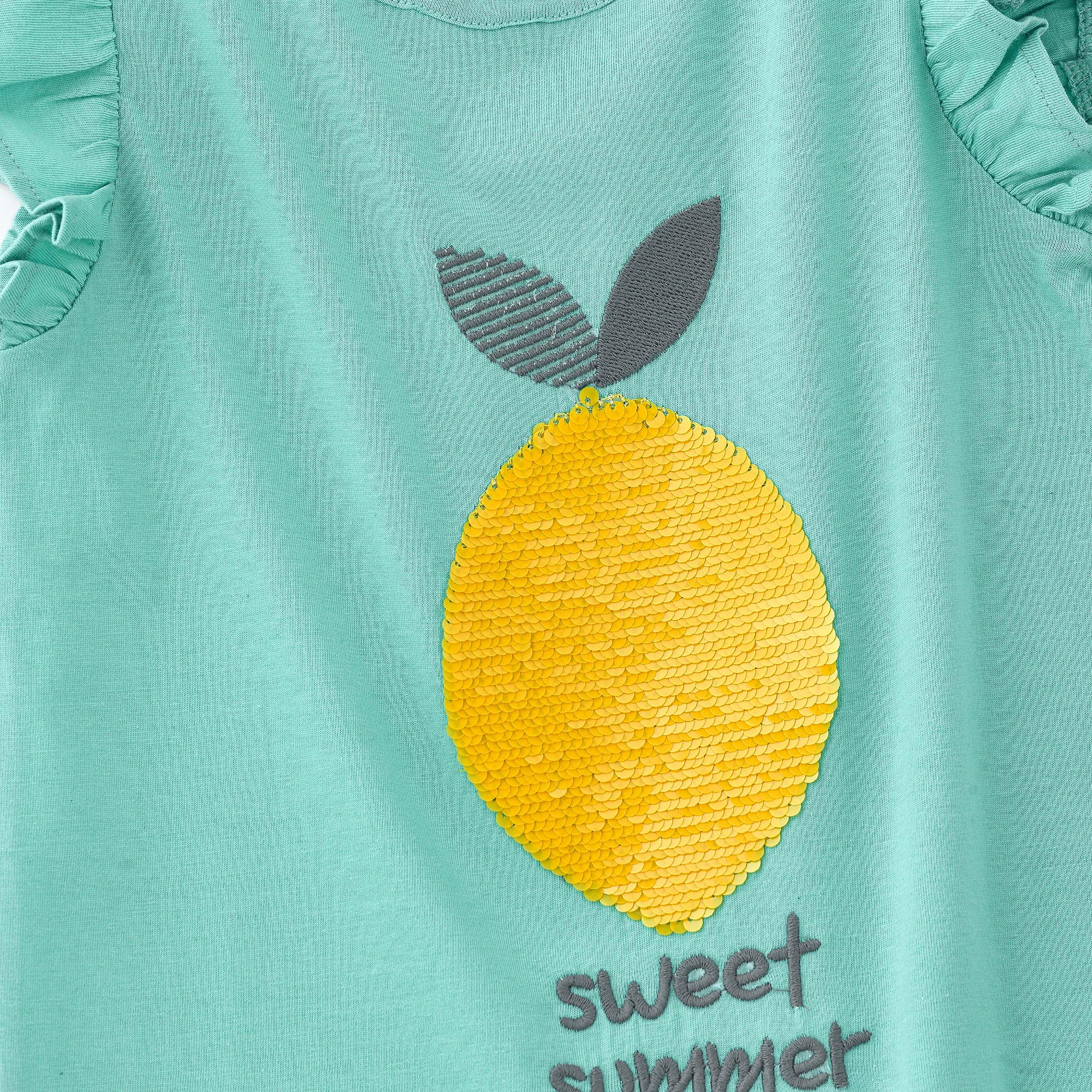 UniqKidz Pineapple Embellished Sleeveless T-Shirt-girls-clothing-tshirts-image-3