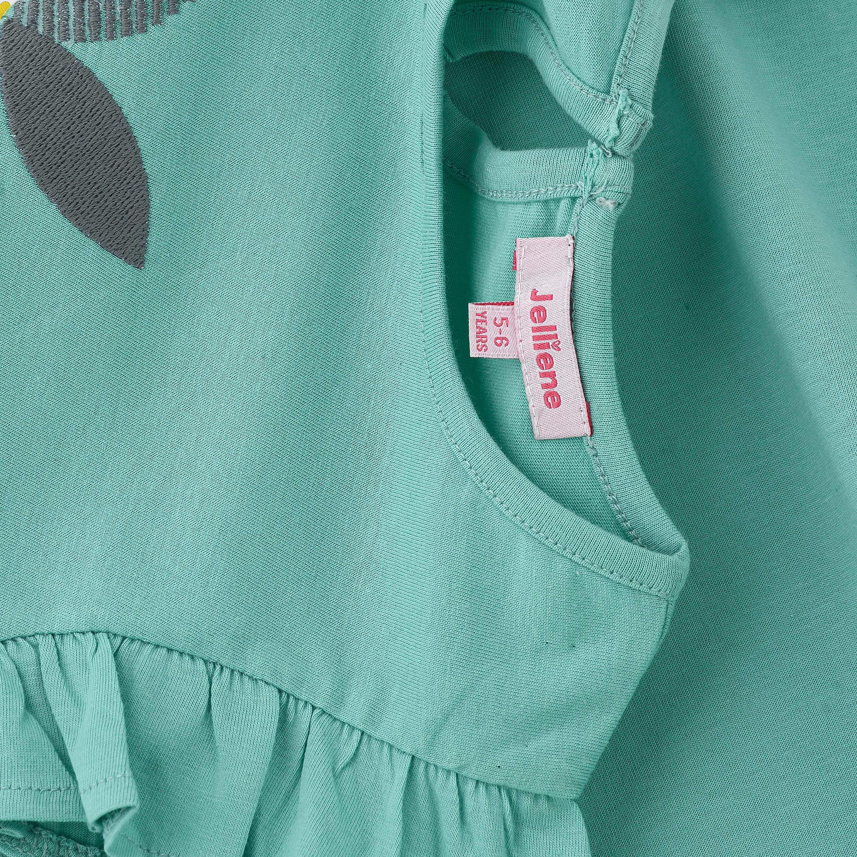 UniqKidz Pineapple Embellished Sleeveless T-Shirt-girls-clothing-tshirts-image-4