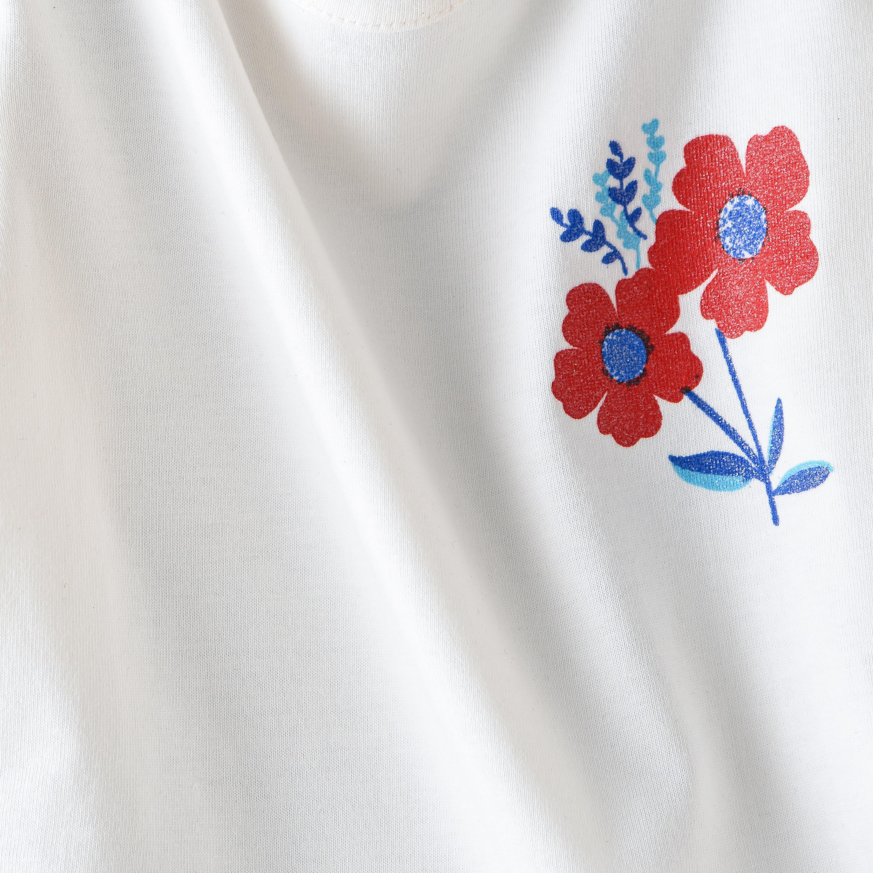 UniqKidz Soft and Comfortable T-Shirt for Girls-girls-clothing-tshirts-image-2