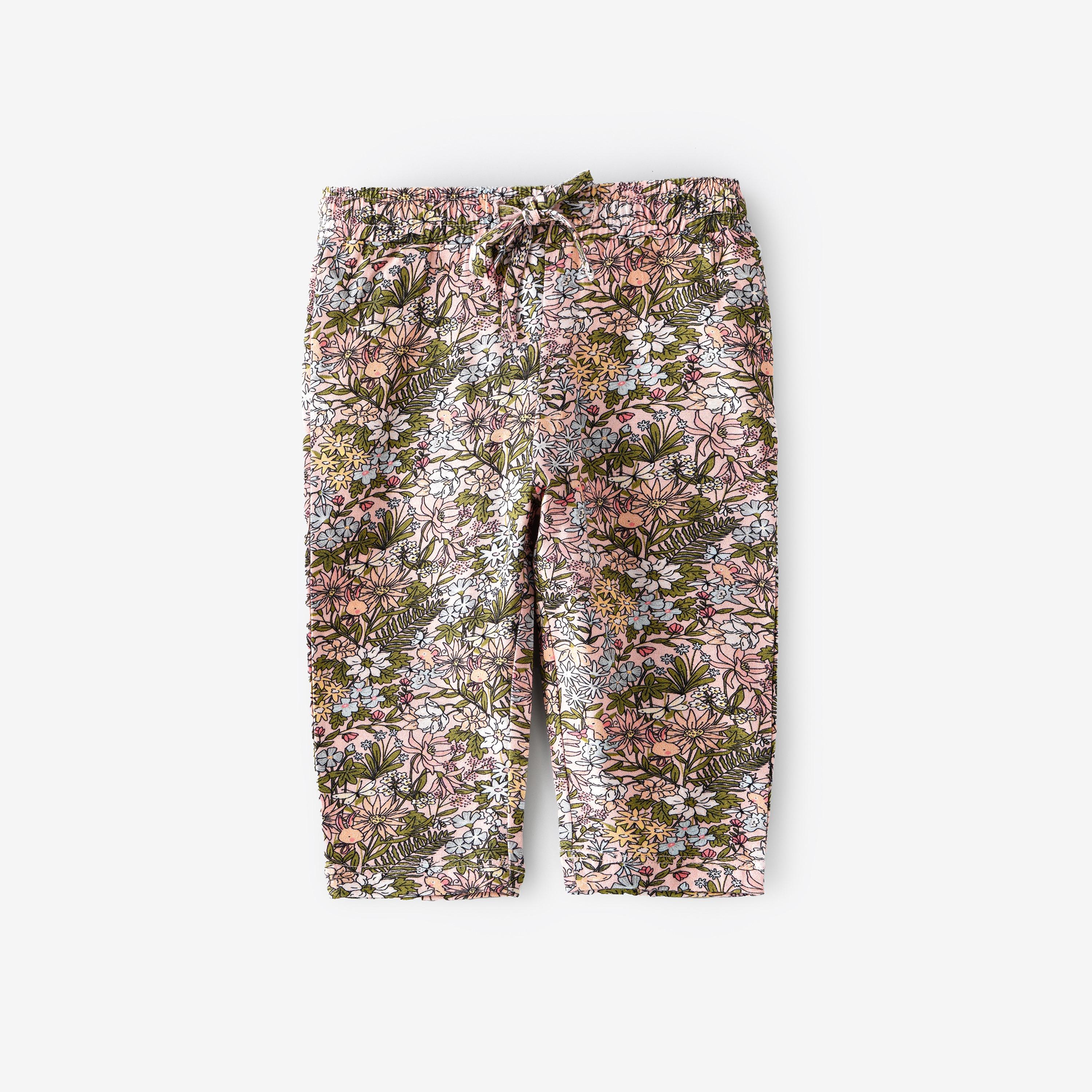 UniqKidz Soft and Comfortable Cotton Sweatpants for Girls-baby-girls-clothing-bottoms-trousers-image-1