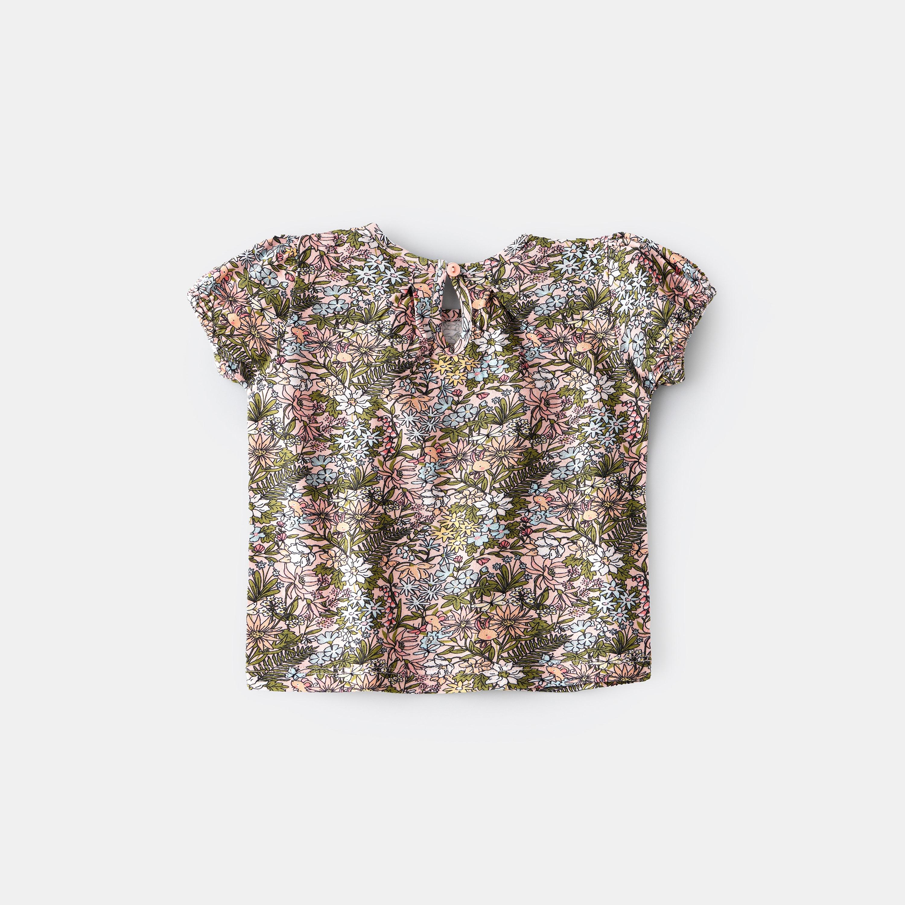 UniqKidz Soft and Comfortable Cotton T-shirt for Girls-baby-girls-clothing-blousesandshirts-image-2