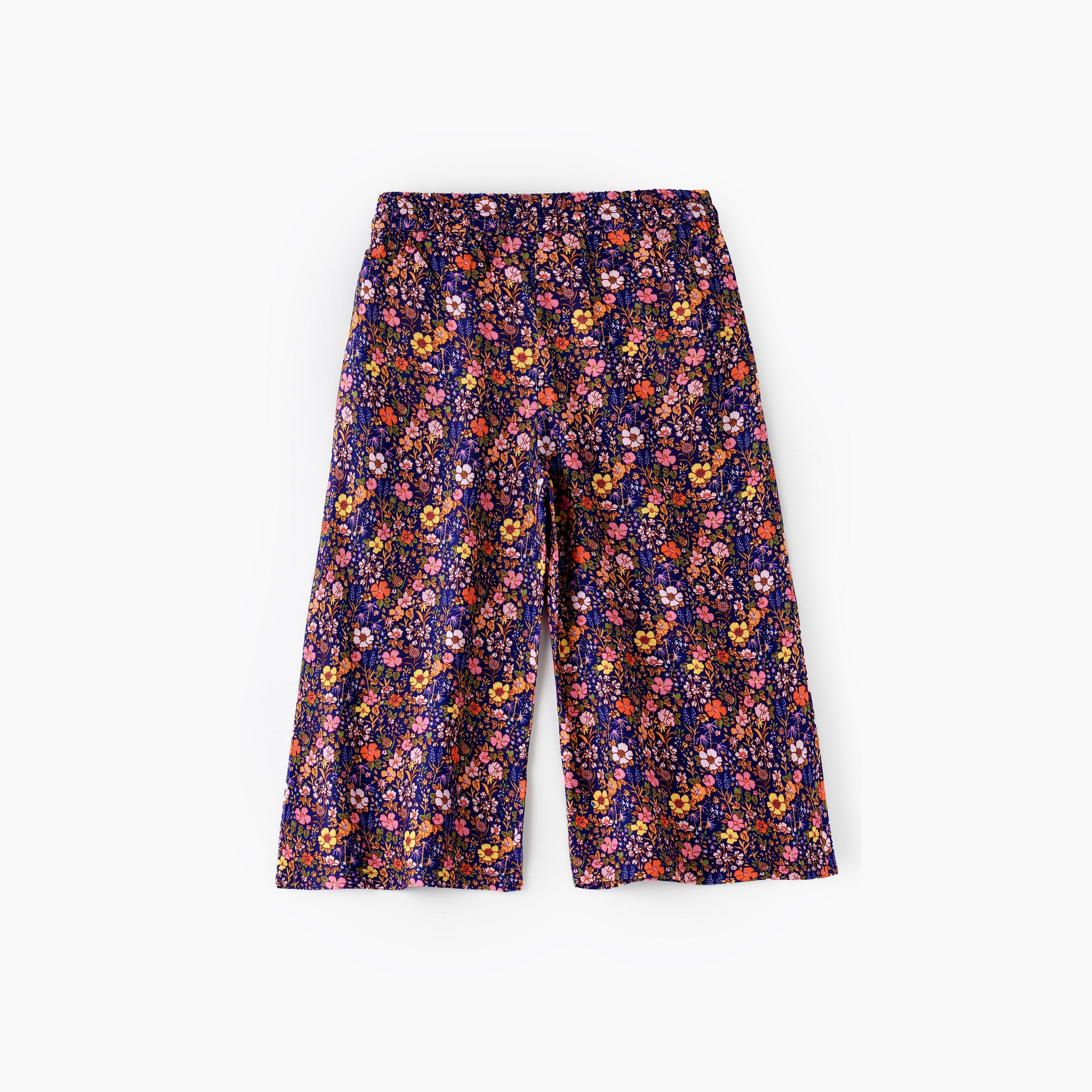 UniqKidz All Over Printed Pants for Girls-baby-girls-clothing-bottoms-trousers-image-4
