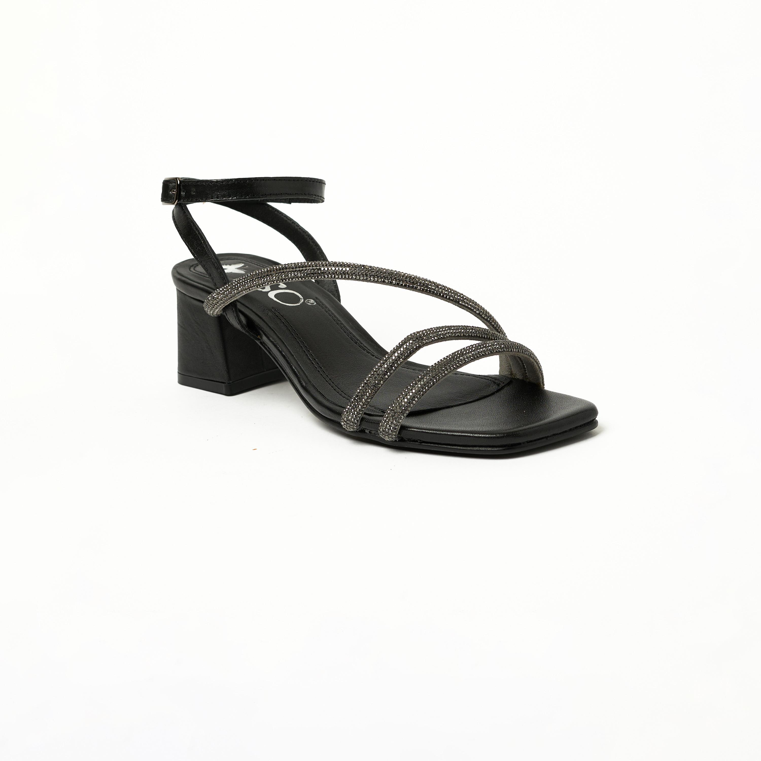 Y.SO by Geoomnii Women's Buckle Holly1 Block Heels | Y-24-034        -women-shoes-heels-image-1