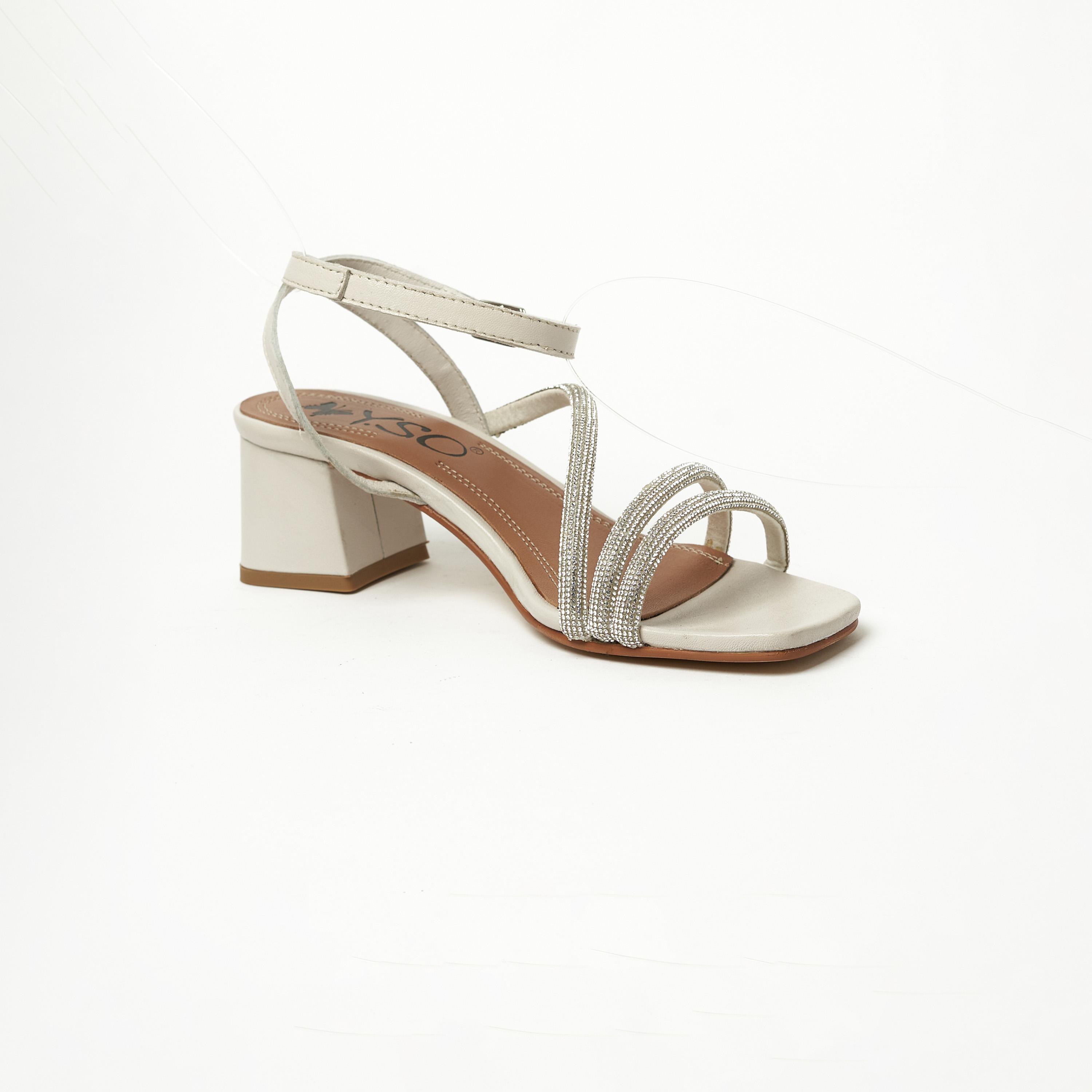 Y.SO by Geoomnii Women's Buckle Holly1 Block Heels | Y-24-034        -women-shoes-heels-image-1