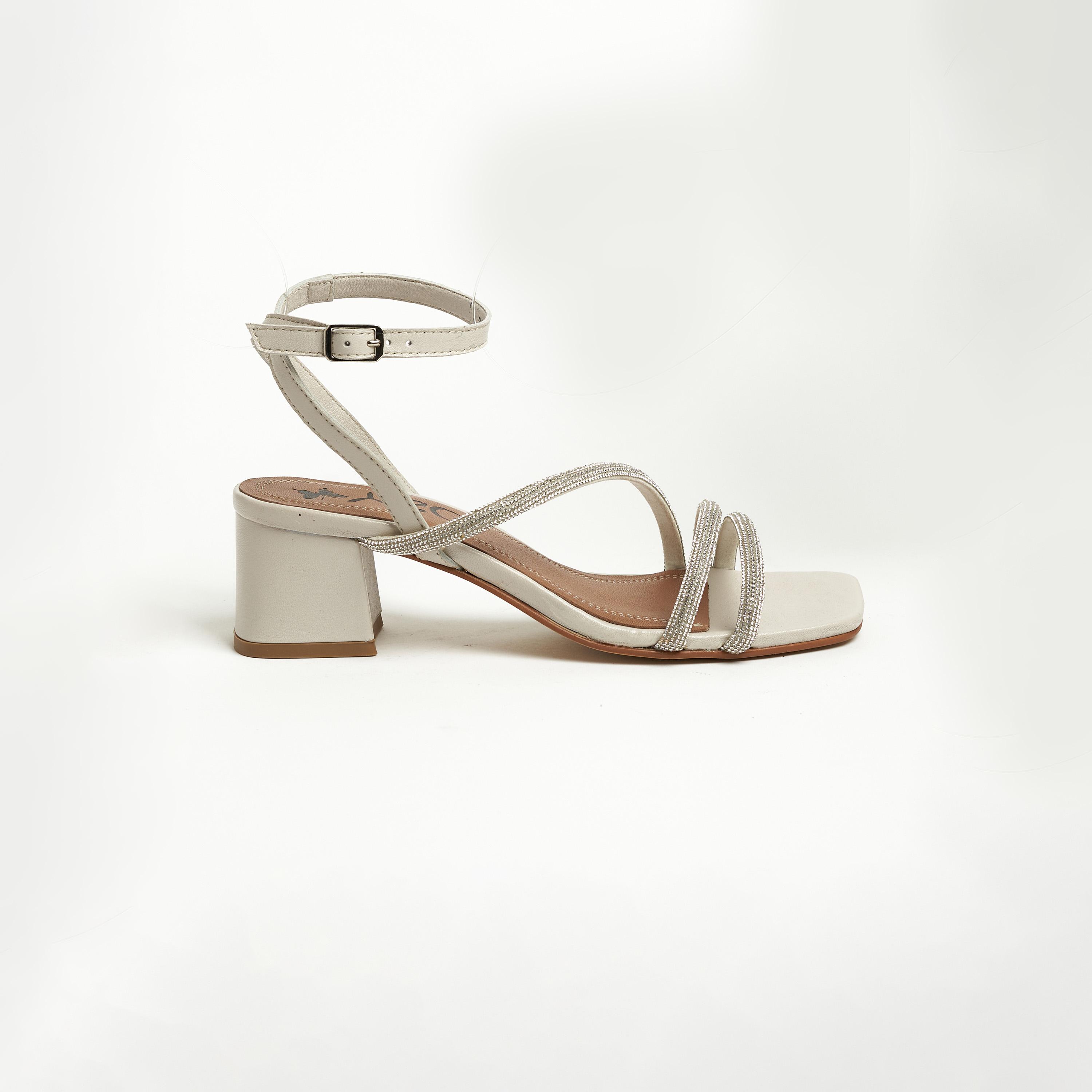 Y.SO by Geoomnii Women's Buckle Holly1 Block Heels | Y-24-034        -women-shoes-heels-image-2