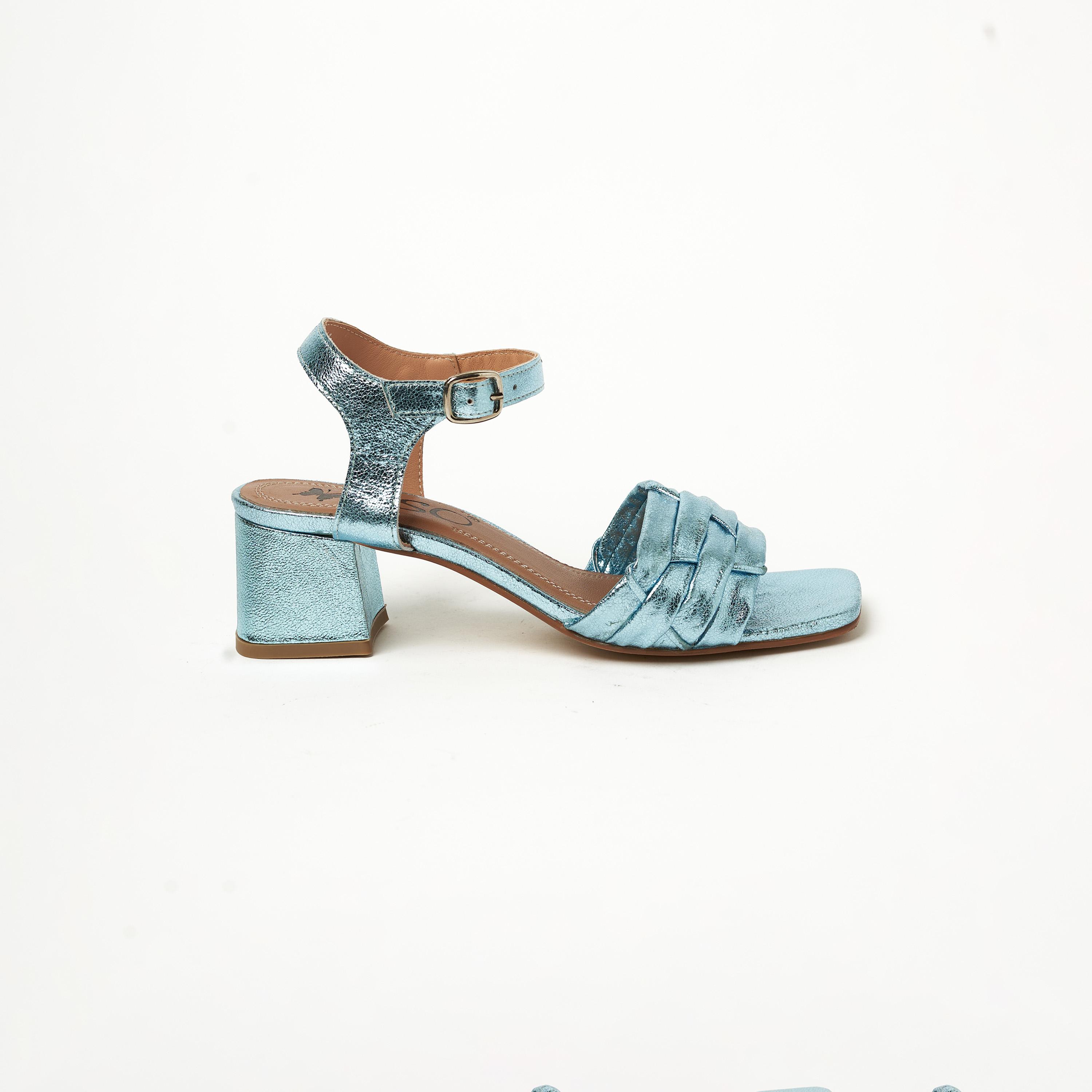 Y.SO by Geoomnii Women's Buckle Tinley1 Block Heels | Y-24-048        -women-shoes-heels-image-2