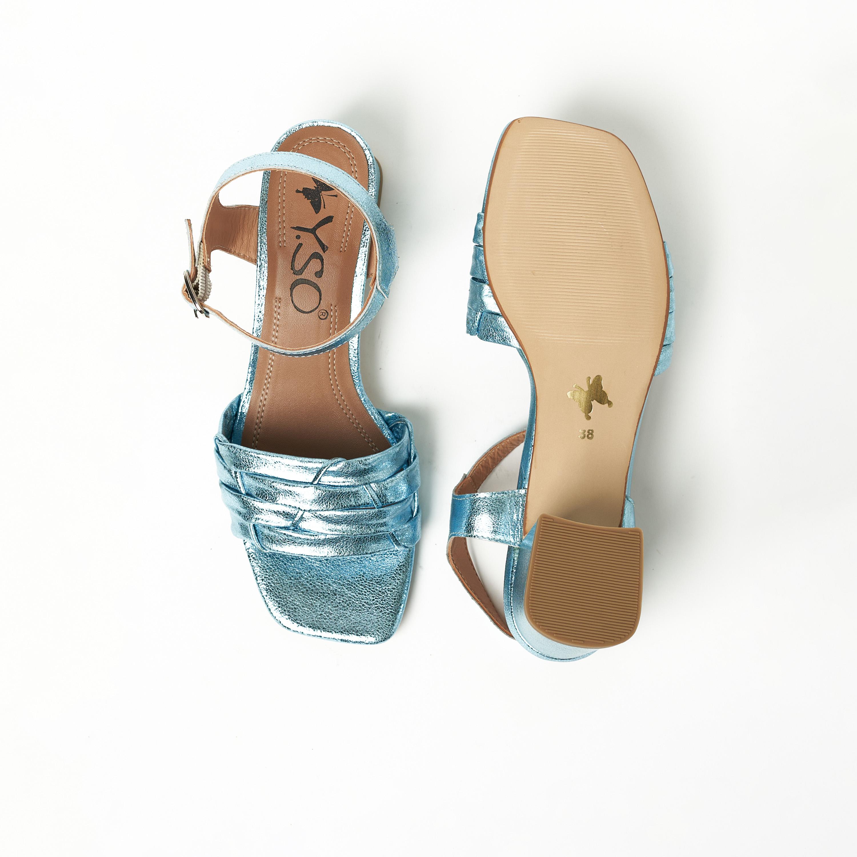 Y.SO by Geoomnii Women's Buckle Tinley1 Block Heels | Y-24-048        -women-shoes-heels-image-5