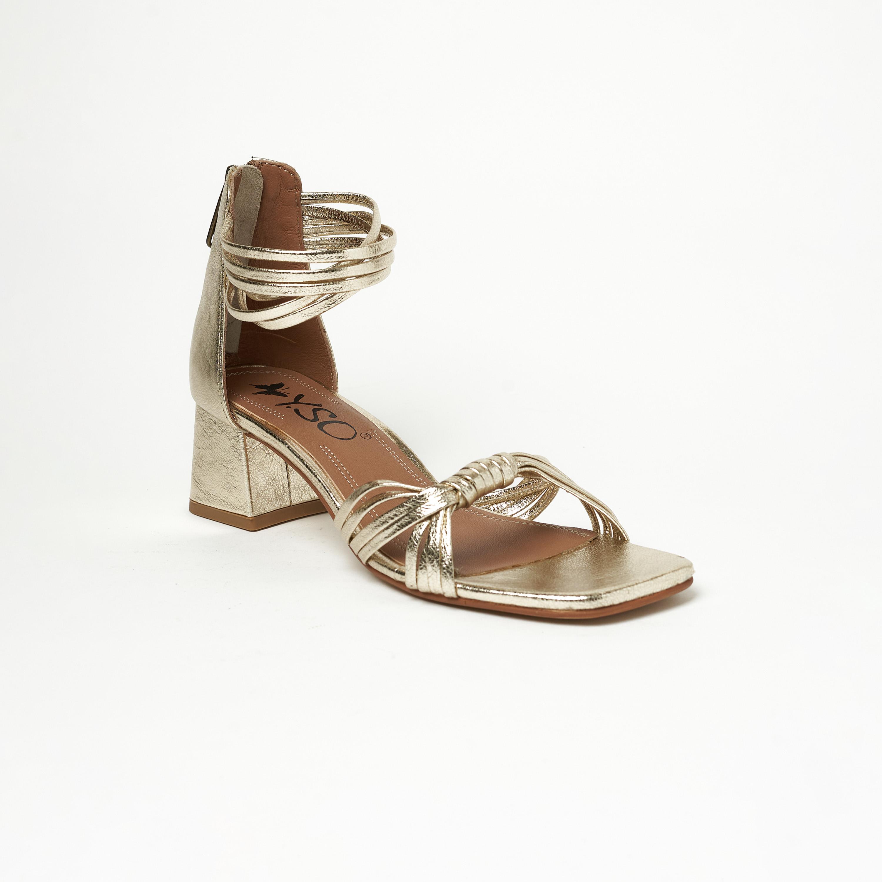 Y.SO by Geoomnii Women's Zip Bailey1 Block Heels | Y-24-049        -women-shoes-heels-image-1