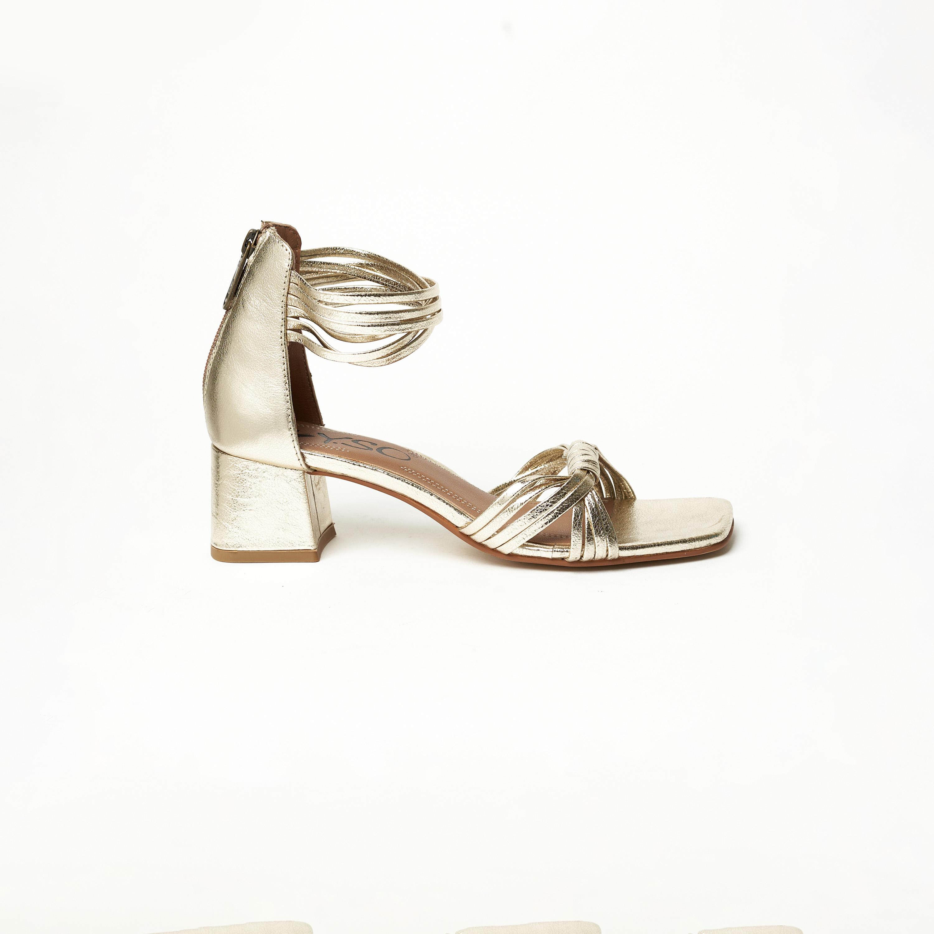 Y.SO by Geoomnii Women's Zip Bailey1 Block Heels | Y-24-049        -women-shoes-heels-image-2