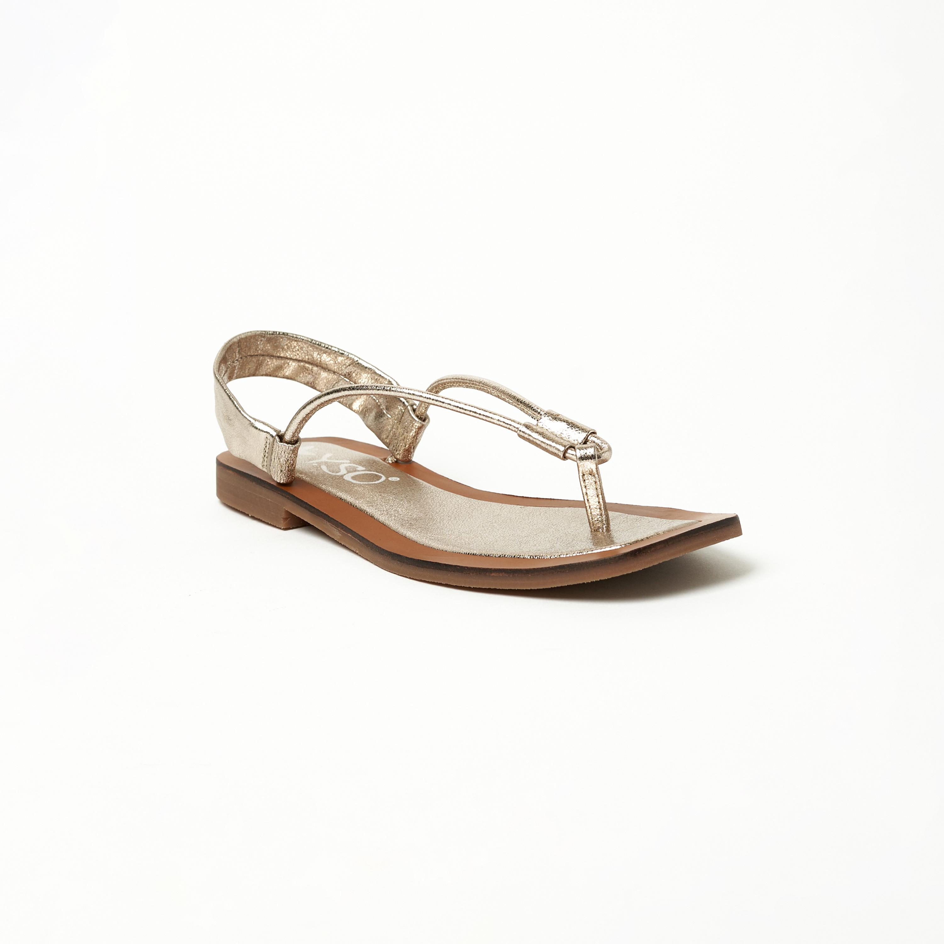 واي.سو- صندل للنساء بدون رباط - رايلي1 | Y-24-067-women-shoes-sandals-flats-image-1