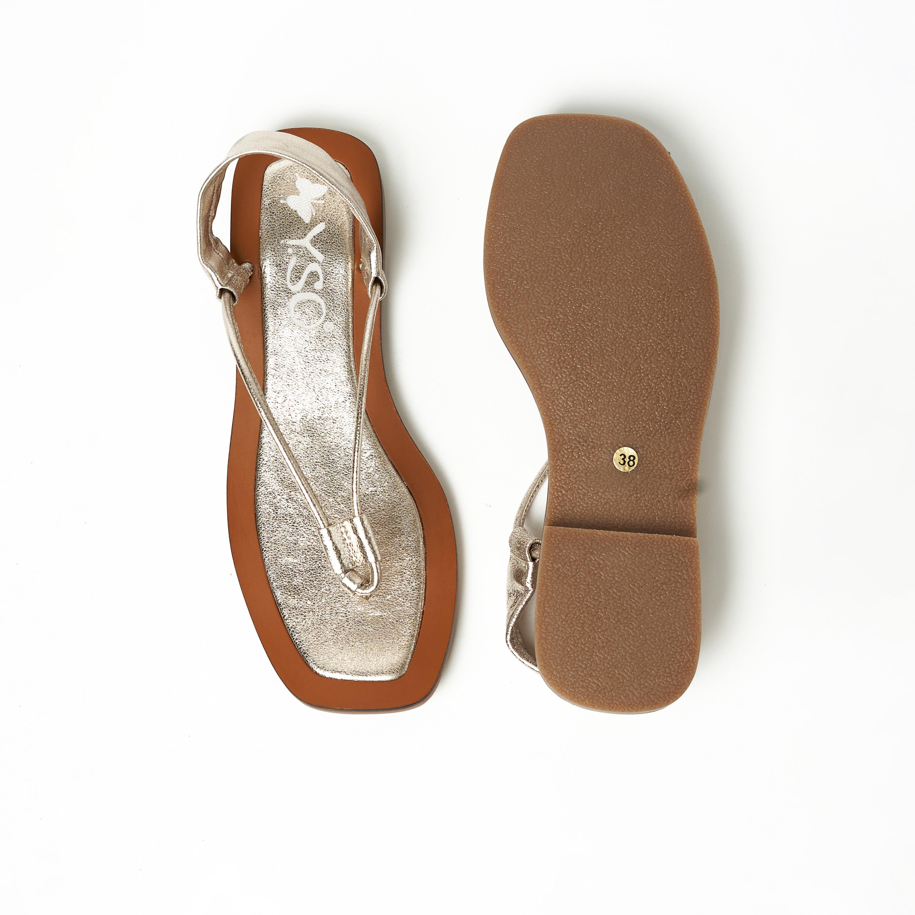 واي.سو- صندل للنساء بدون رباط - رايلي1 | Y-24-067-women-shoes-sandals-flats-image-5