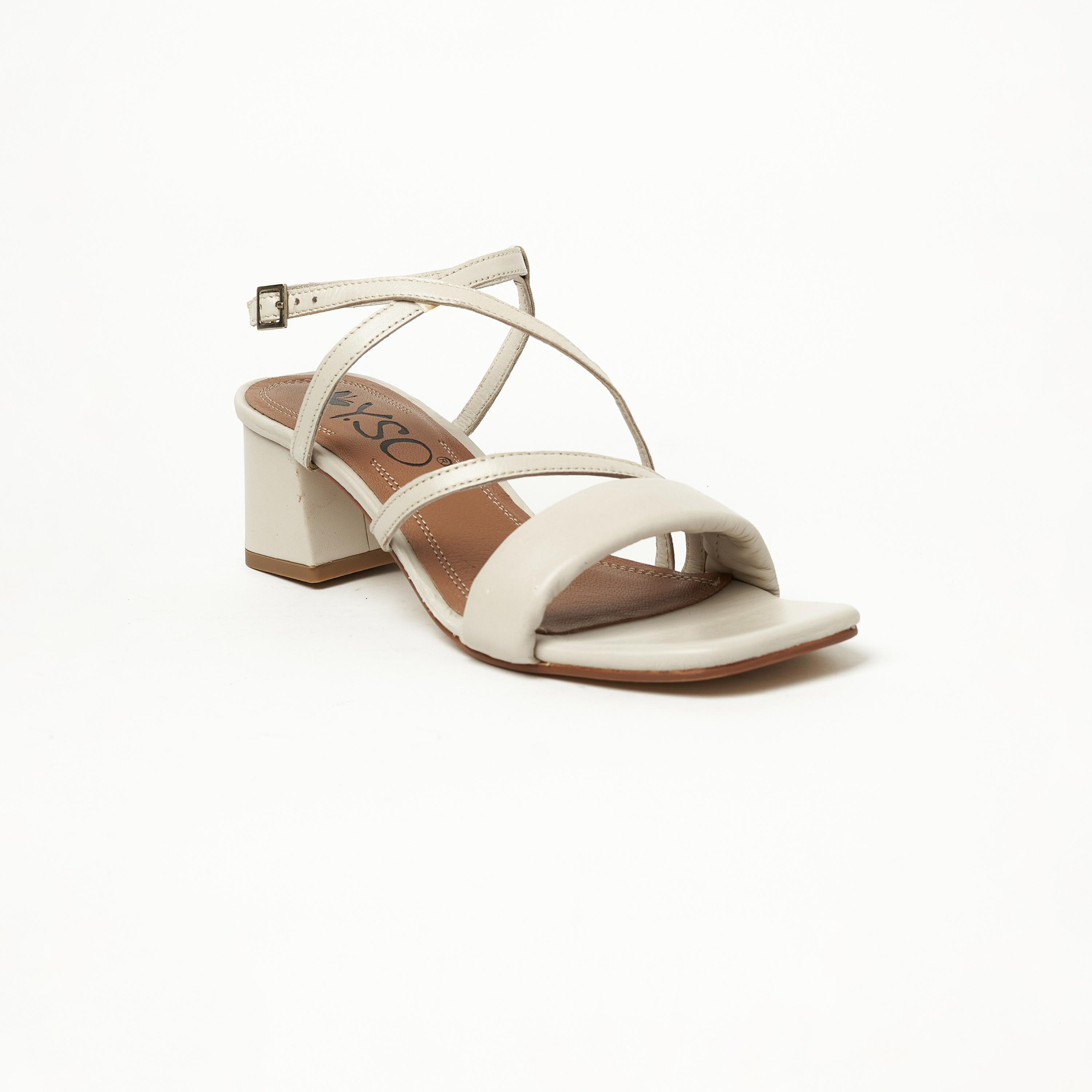 Y.SO by Geoomnii Women's Buckle Miles1 Block Heels | Y-24-104        -women-shoes-heels-image-1