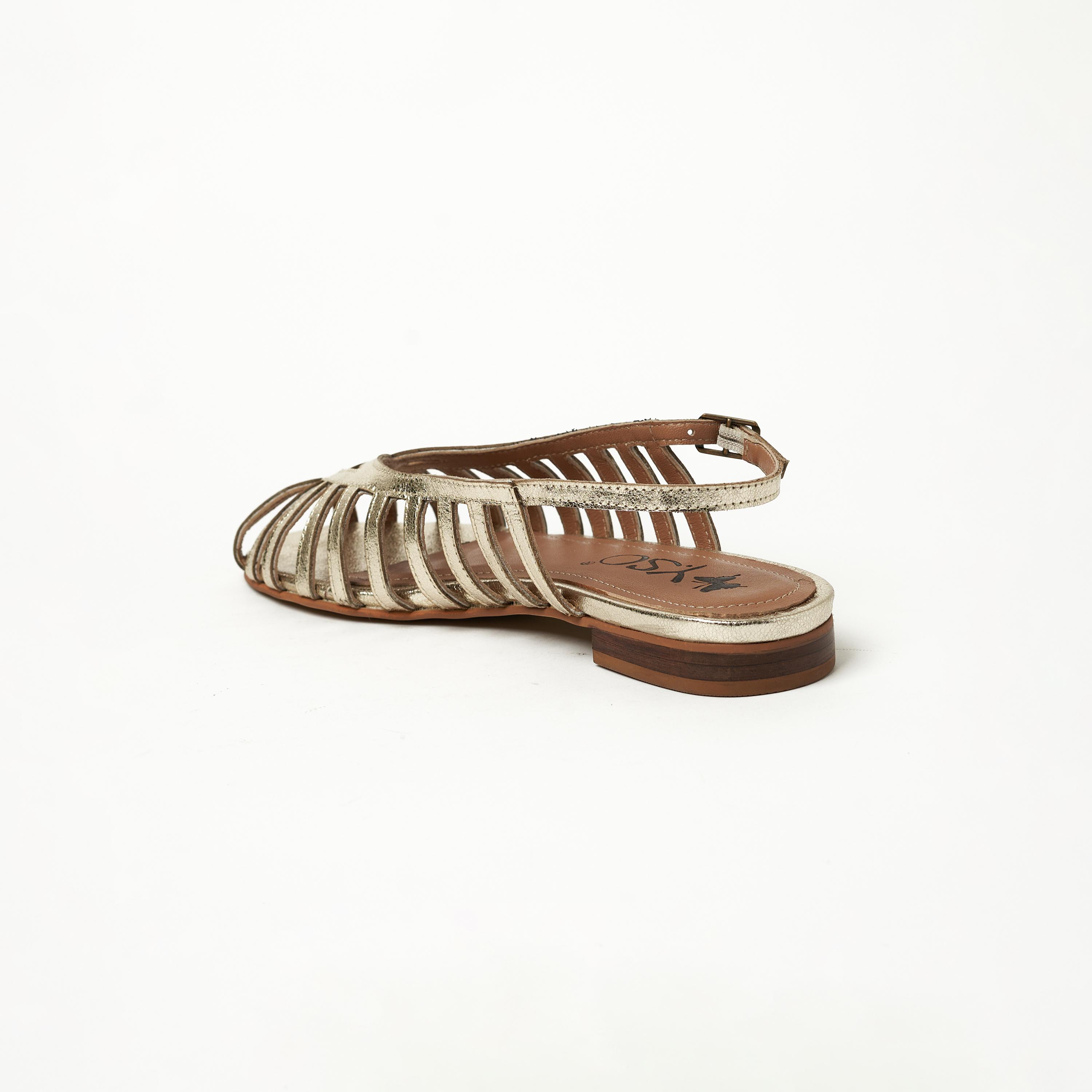 Y.SO by Geoomnii Women's Buckle Lexi1 Strap Sandals | Y-24-123        -women-shoes-sandals-flats-image-3