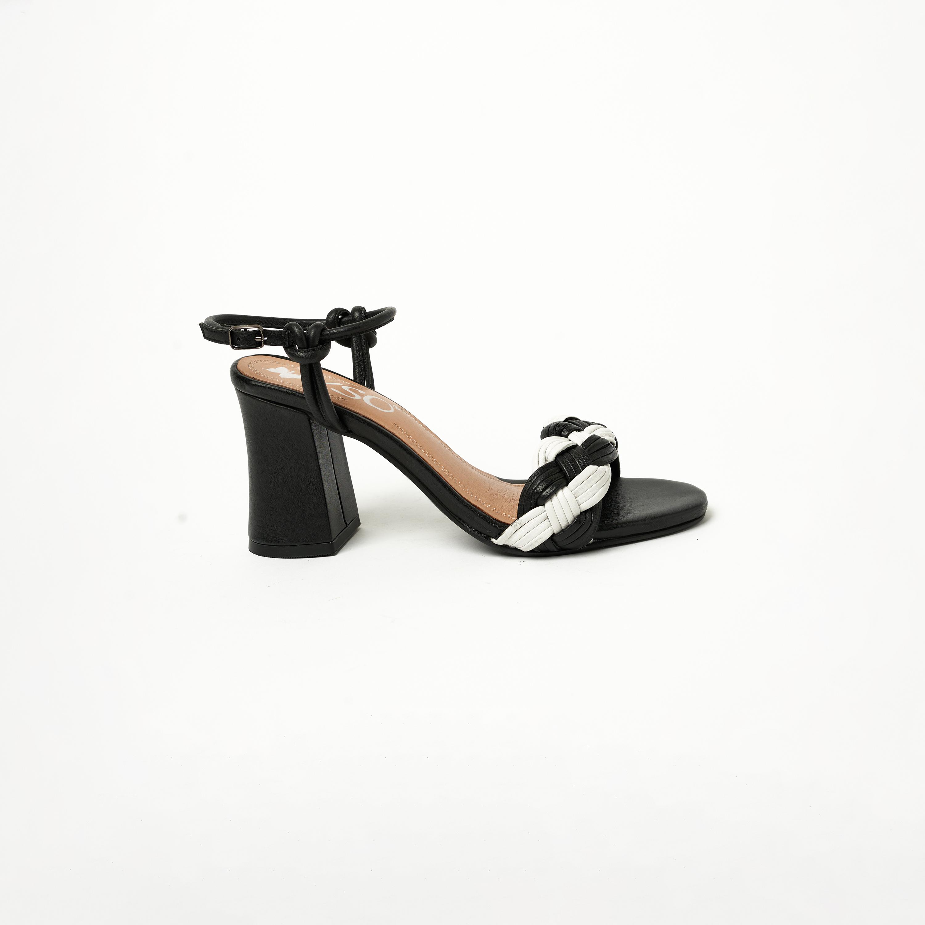 Y.SO by Geoomnii Women's Buckle Maci1 Block Heels | Y-24-133        -women-shoes-heels-image-2