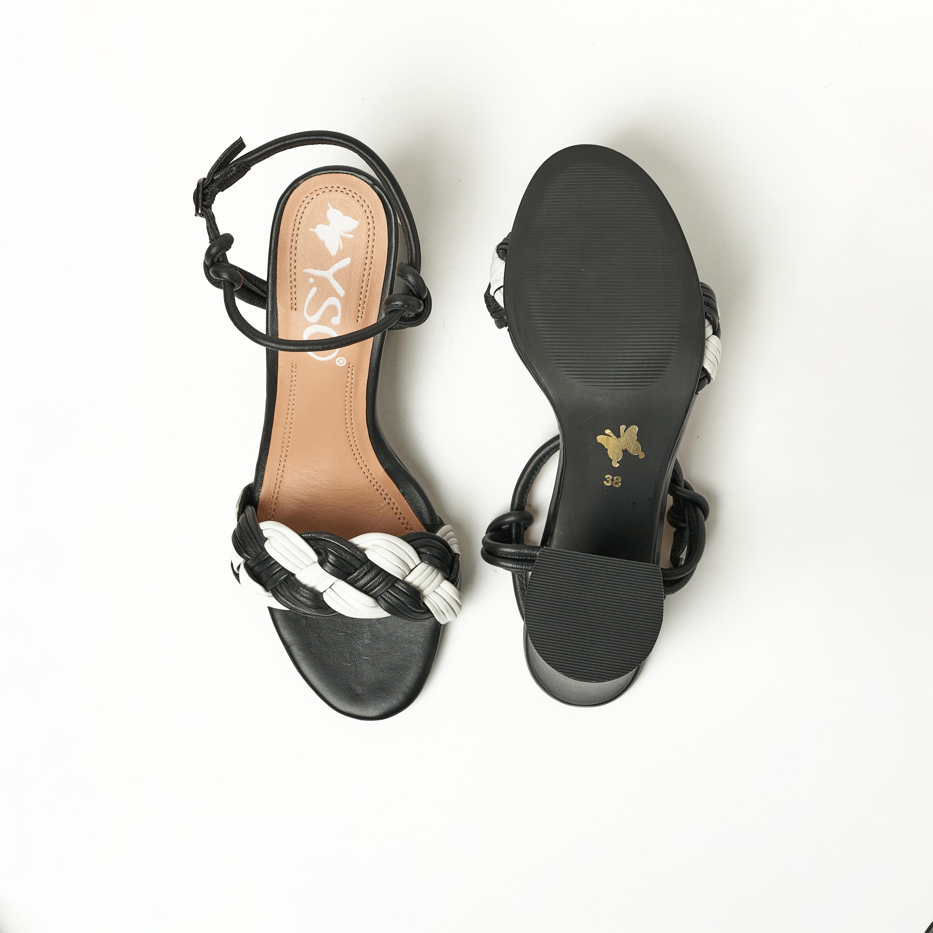 Y.SO by Geoomnii Women's Buckle Maci1 Block Heels | Y-24-133        -women-shoes-heels-image-5