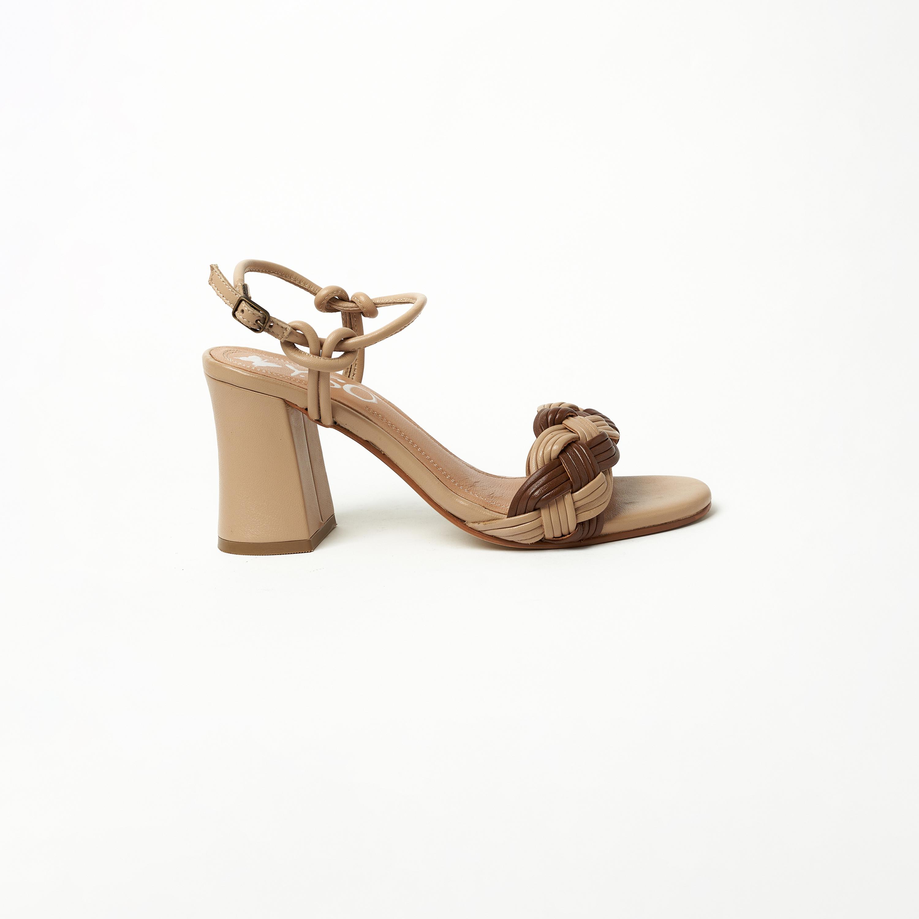 Y.SO by Geoomnii Women's Buckle Maci1 Block Heels | Y-24-133        -women-shoes-heels-image-5