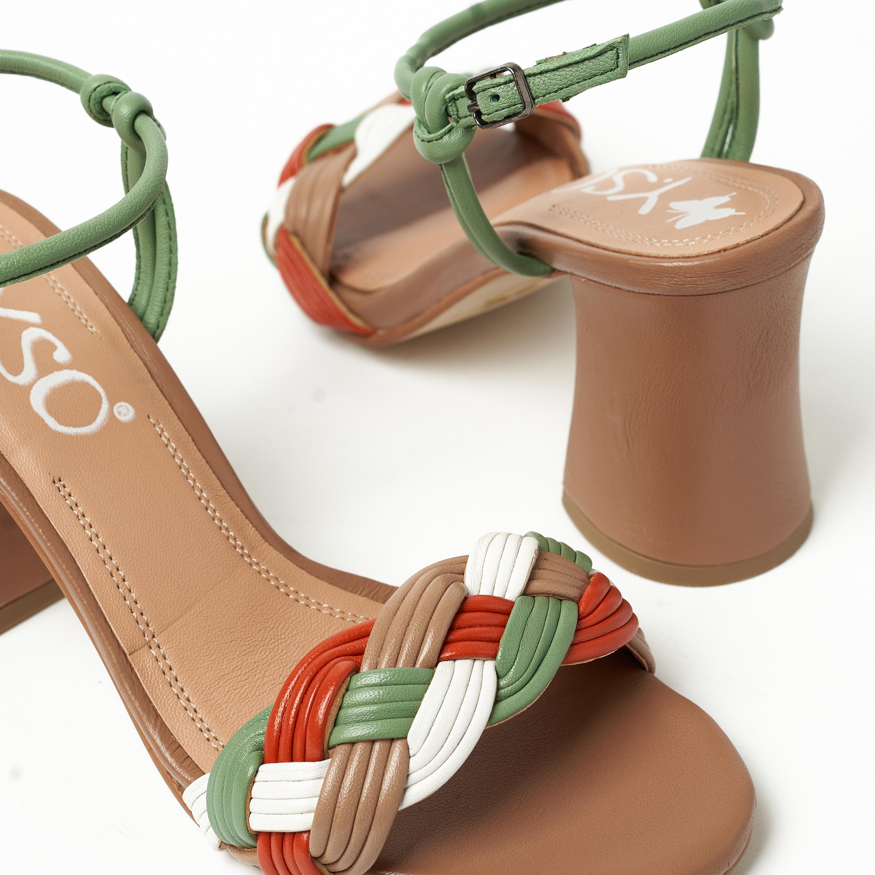 واي.سو- حذاء بكعب سميك ماسي1 للنساء | Y-24-133-women-shoes-heels-image-4