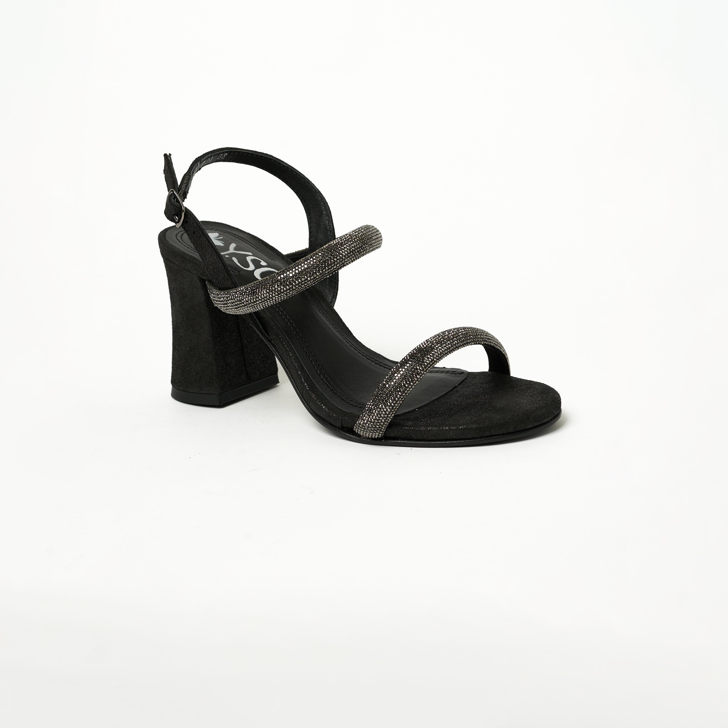 Y.SO by Geoomnii Women's Buckle June1 Block Heels | Y-24-134        -women-shoes-heels-image-1