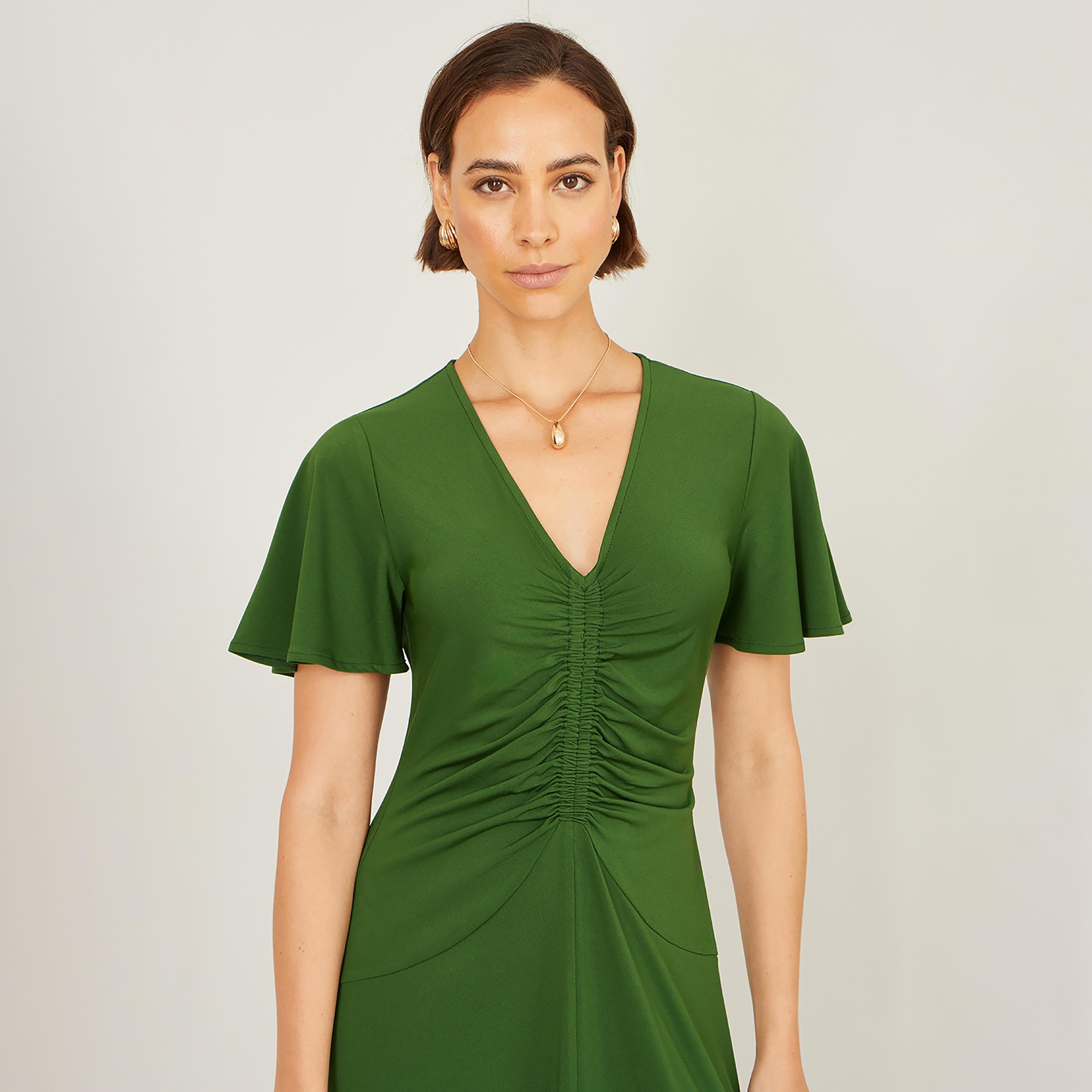 Yumi Flutter Sleeves Women's Midi Dress-women-clothing-dresses-image-4