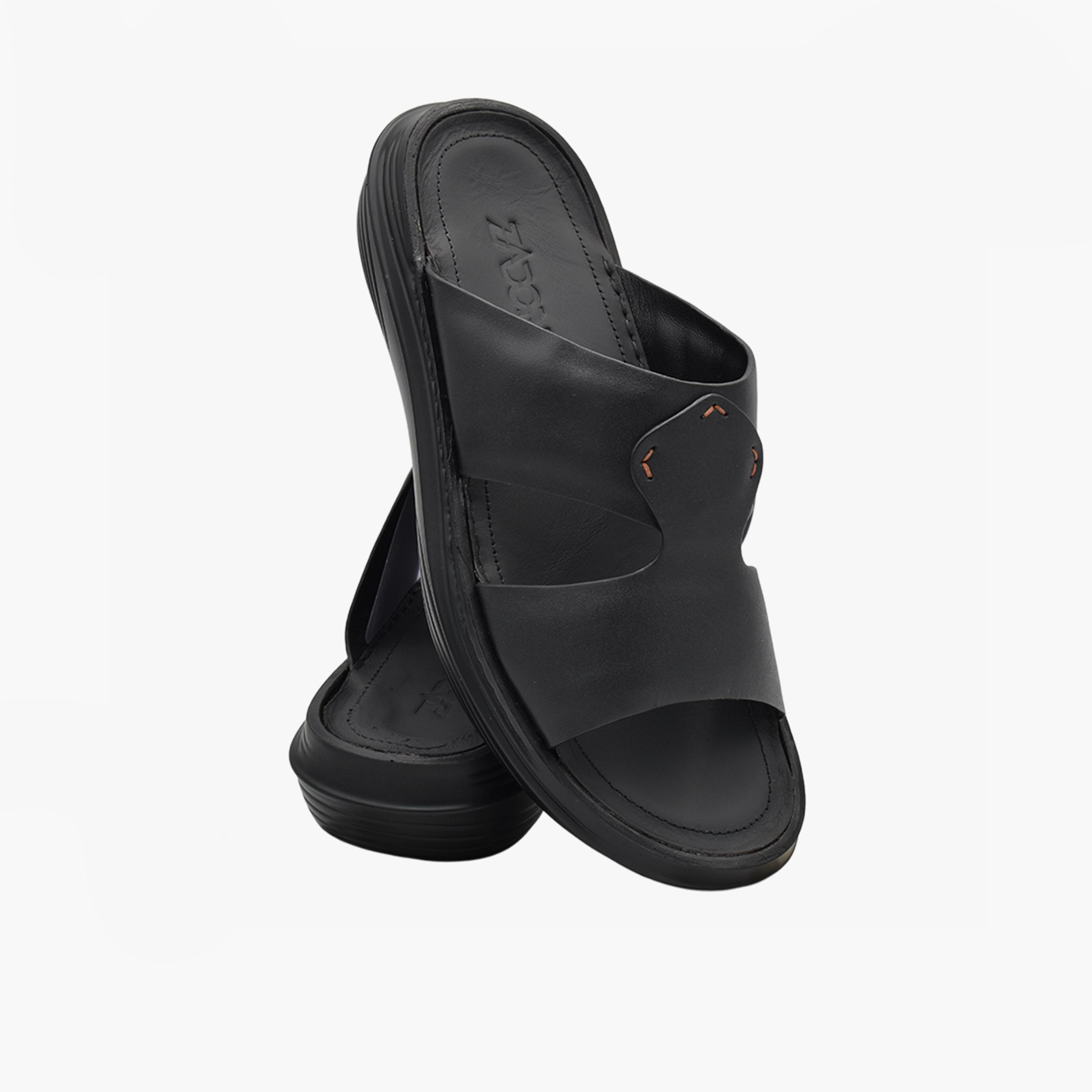 Zadoni Men's Italian Leather Arabic Sandals | Z-18-men-shoes-sandals-image-2