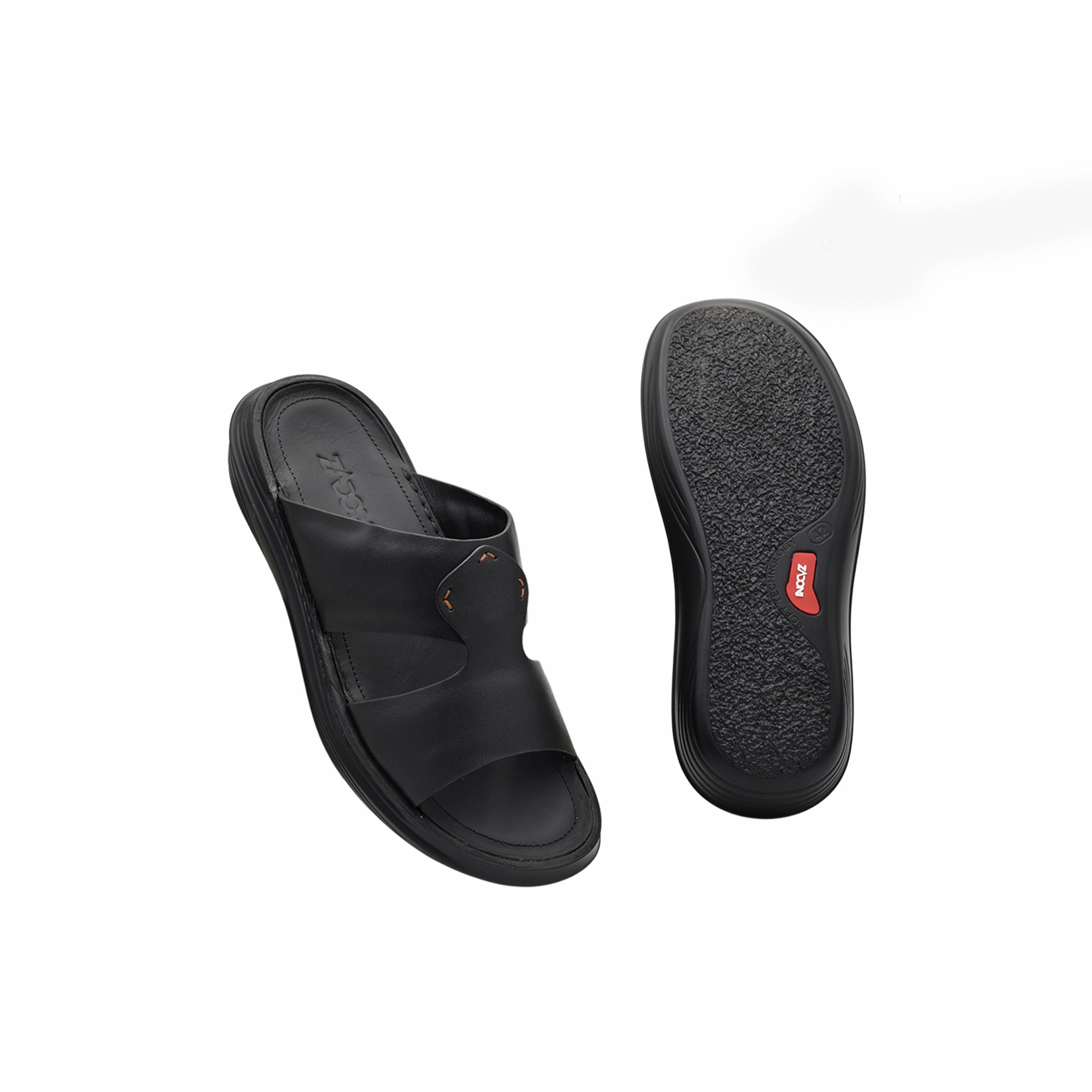 Zadoni Men's Italian Leather Arabic Sandals | Z-18-men-shoes-sandals-image-3