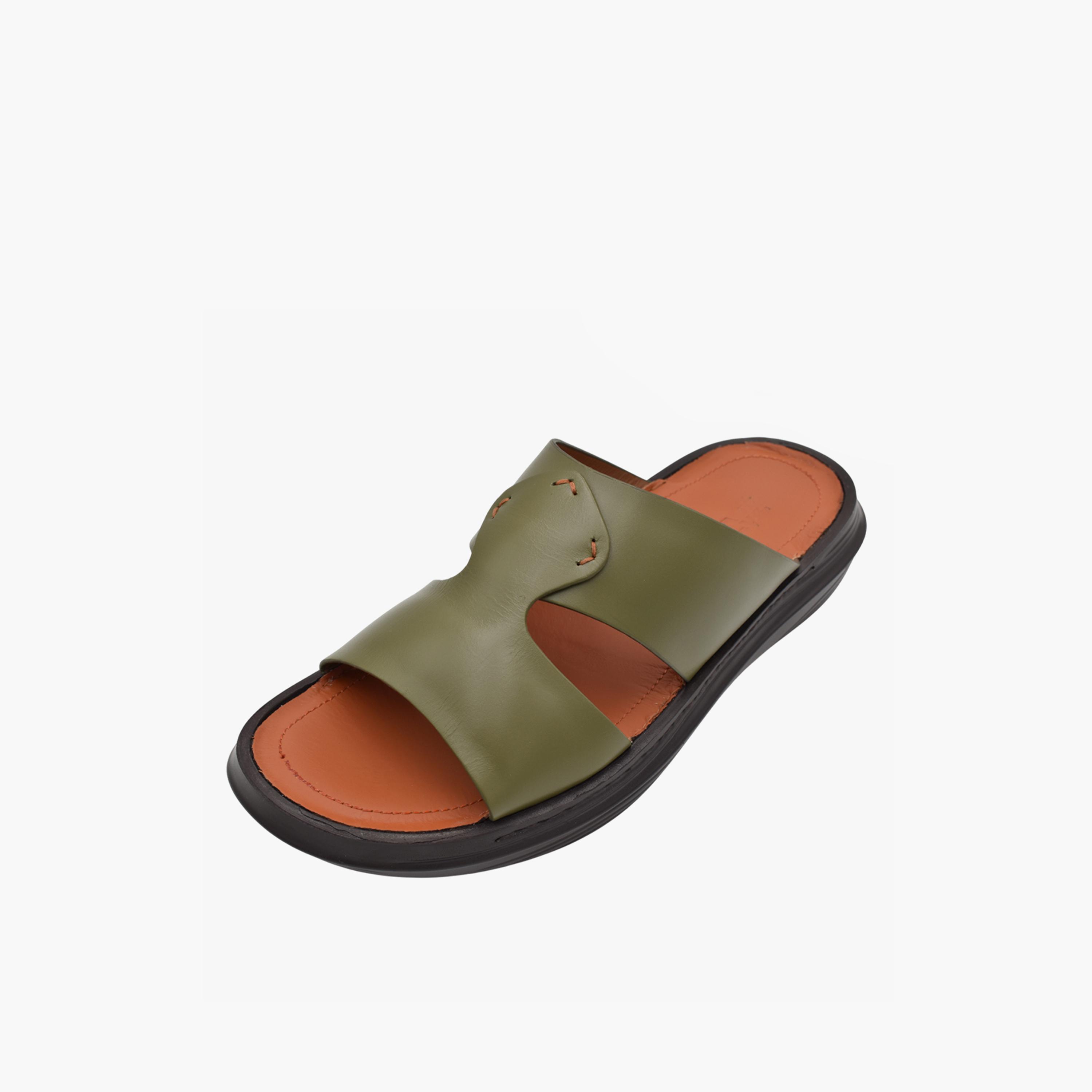 Zadoni Men's Italian Leather Arabic Sandals | Z-18-men-shoes-sandals-image-1
