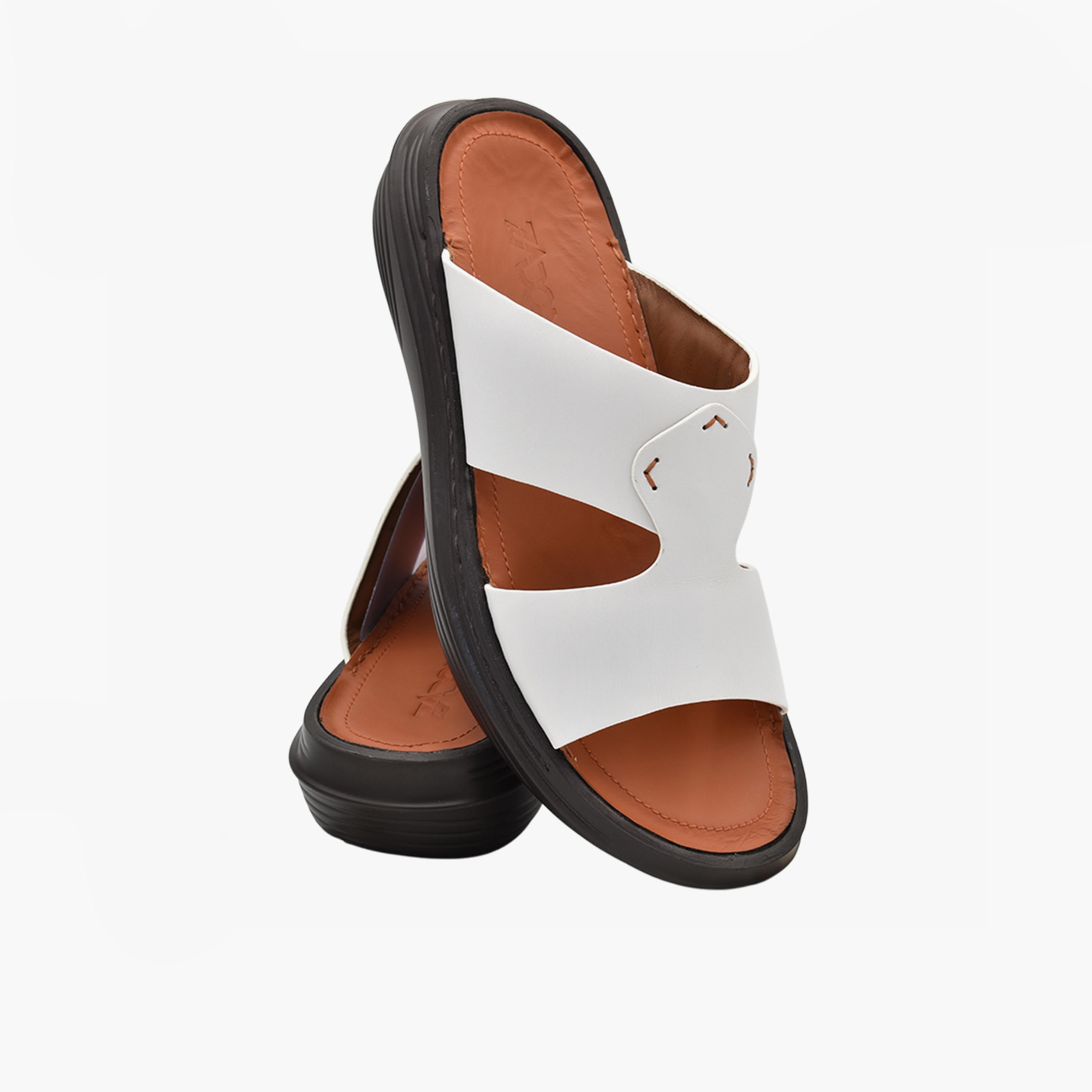 Zadoni Men's Italian Leather Arabic Sandals | Z-18-men-shoes-sandals-image-2