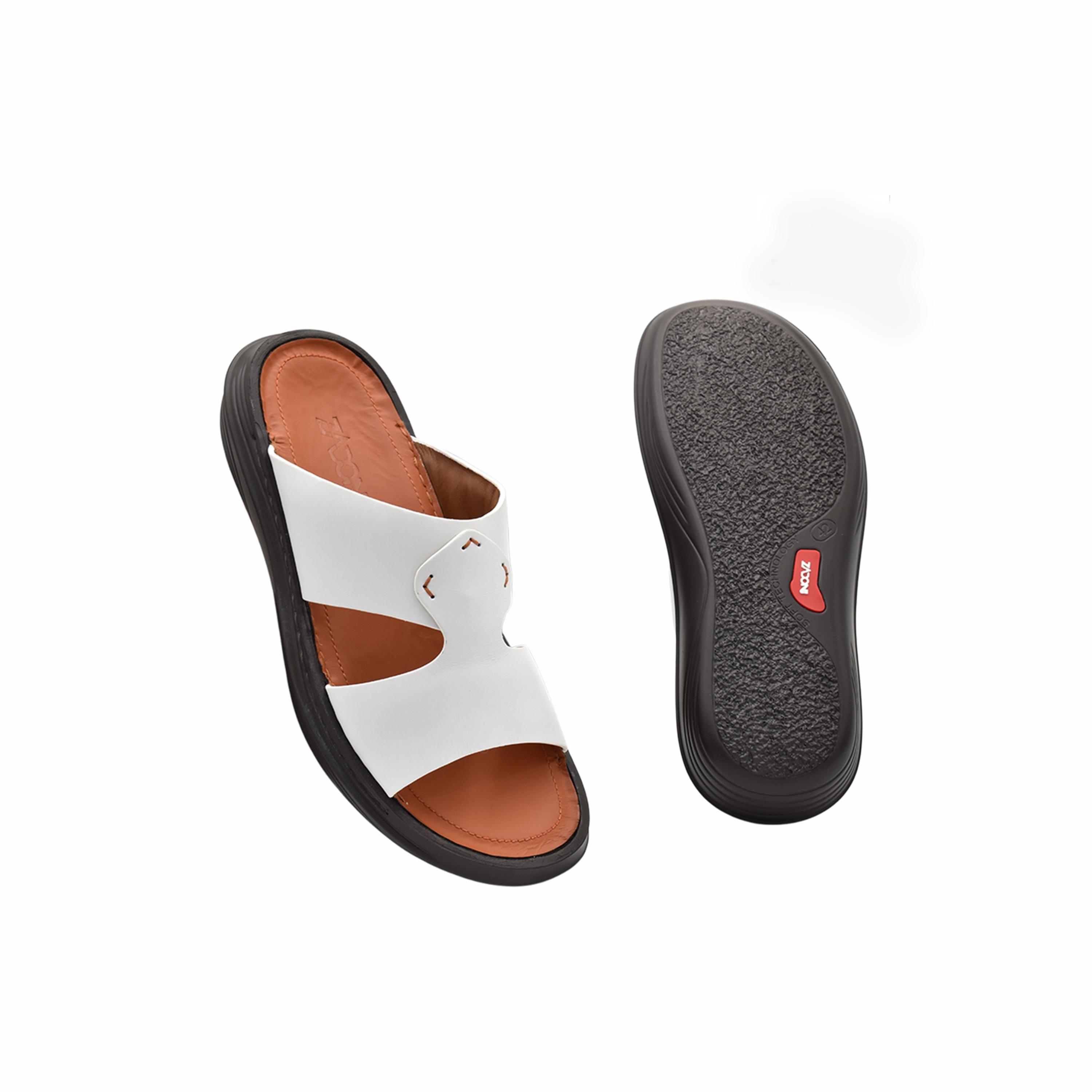 Zadoni Men's Italian Leather Arabic Sandals | Z-18-men-shoes-sandals-image-3