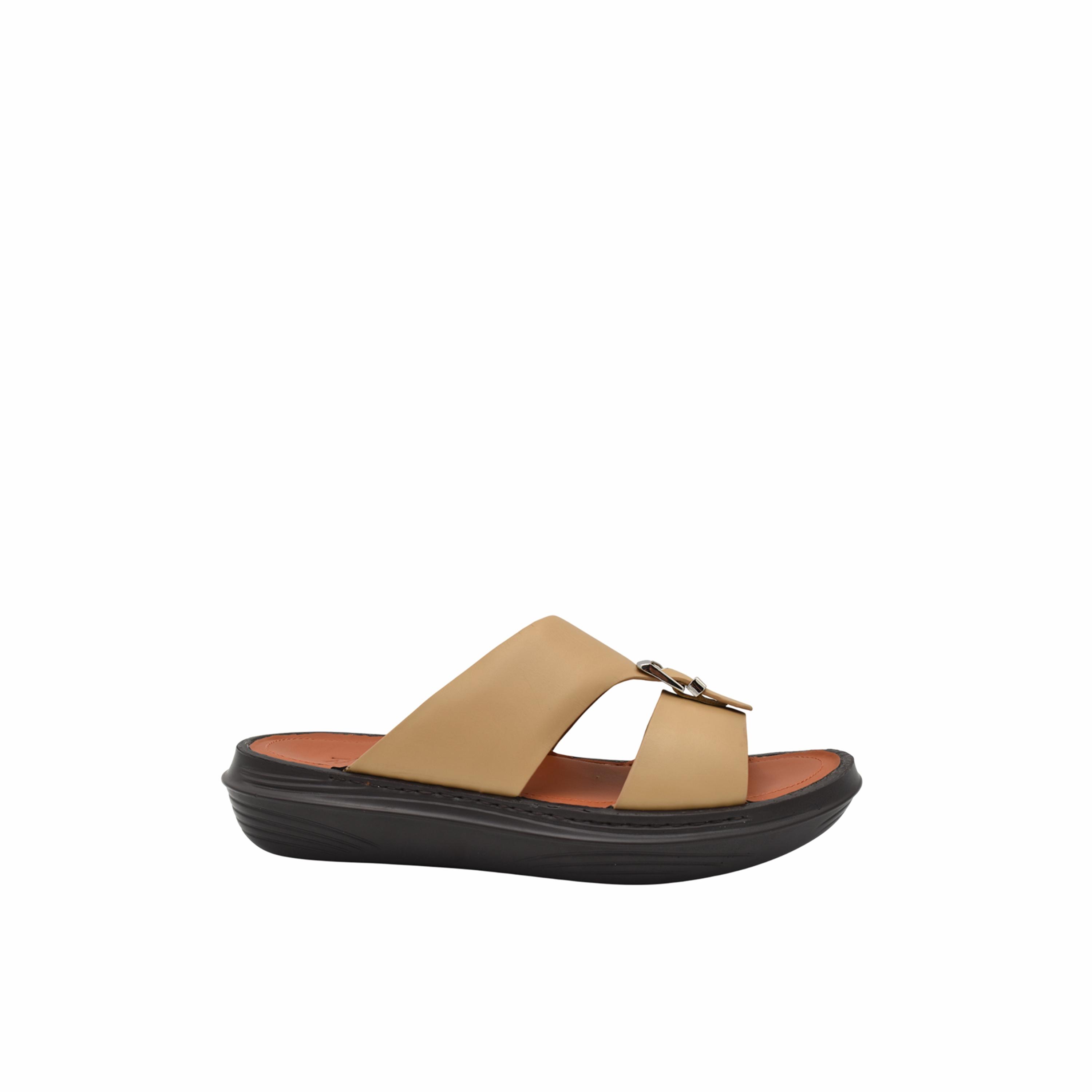 Zadoni Men's Italian Leather Arabic Sandals | Z-19-men-shoes-sandals-image-4
