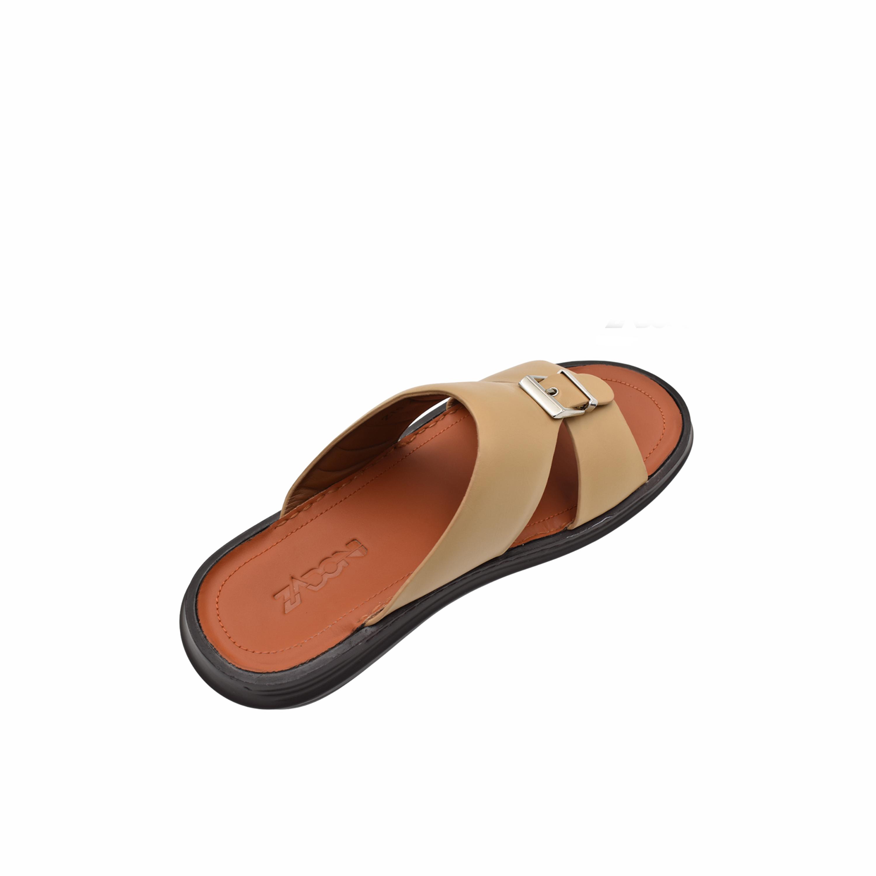 Zadoni Men's Italian Leather Arabic Sandals | Z-19-men-shoes-sandals-image-5