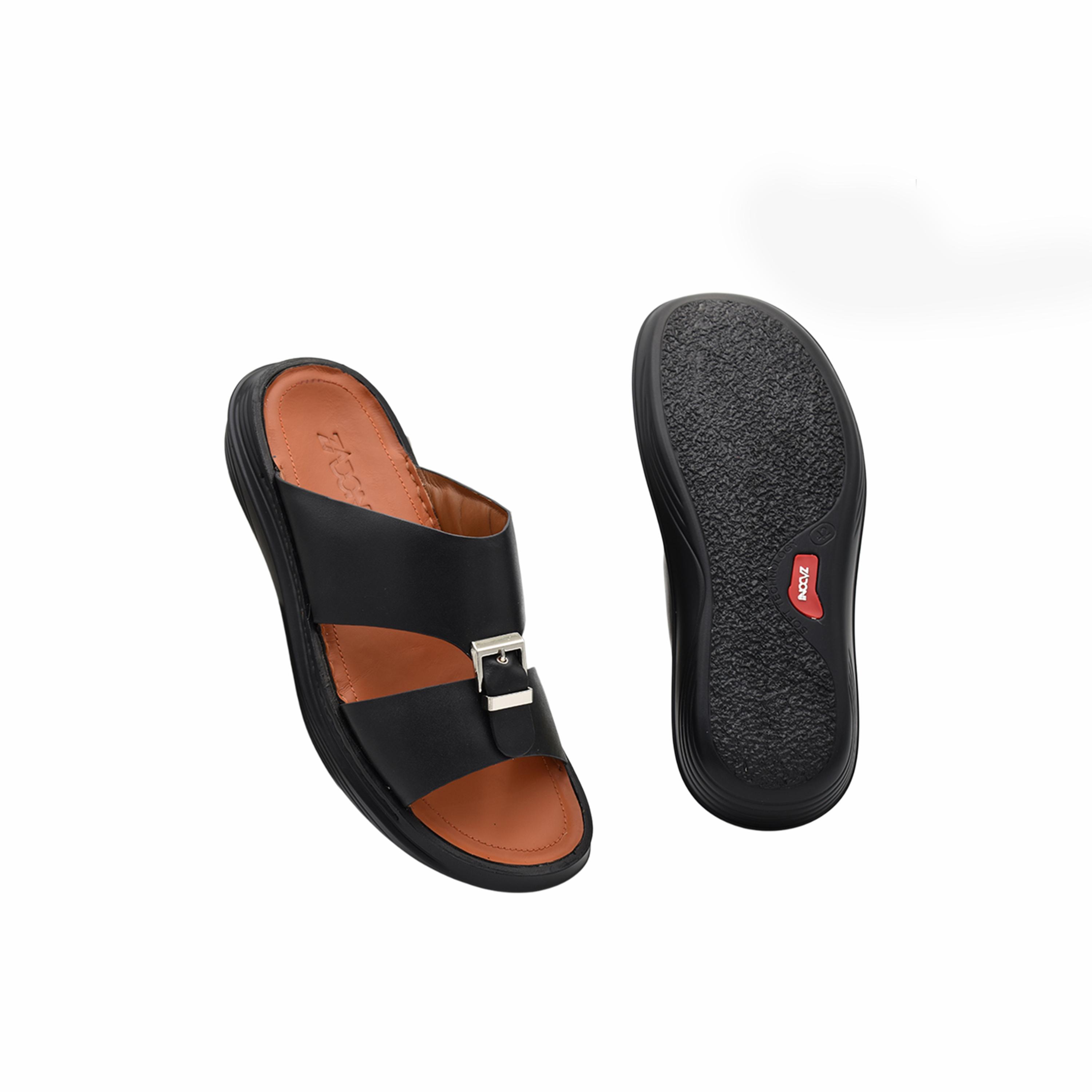 Zadoni Men's Italian Leather Arabic Sandals | Z-19-men-shoes-sandals-image-3