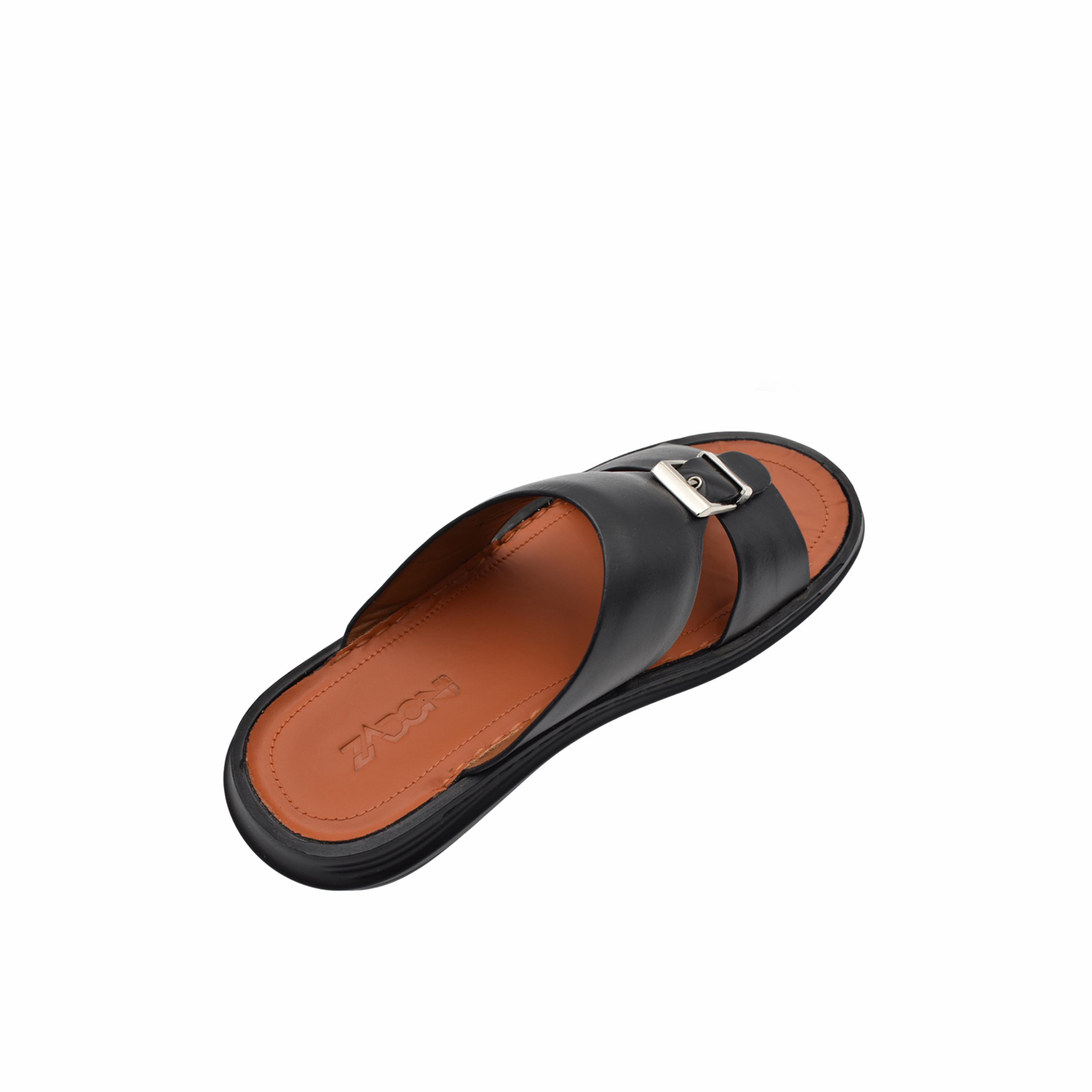 Zadoni Men's Italian Leather Arabic Sandals | Z-19-men-shoes-sandals-image-5
