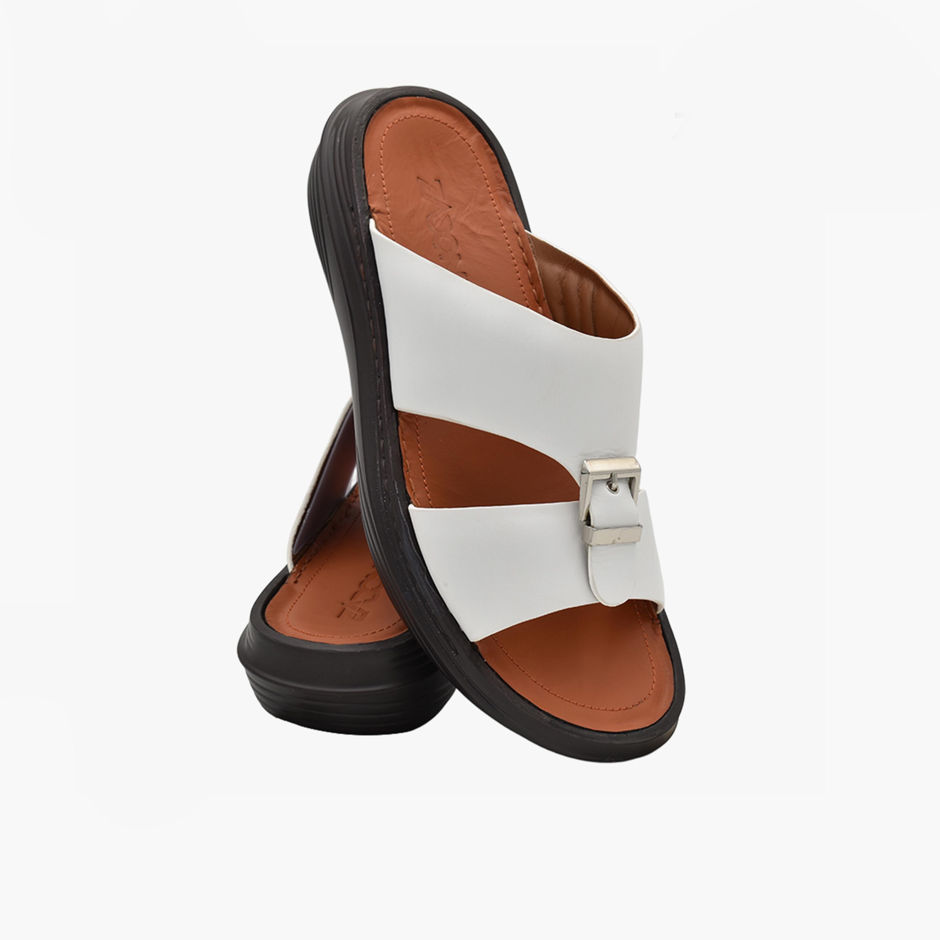Zadoni Men's Italian Leather Arabic Sandals | Z-19-men-shoes-sandals-image-2