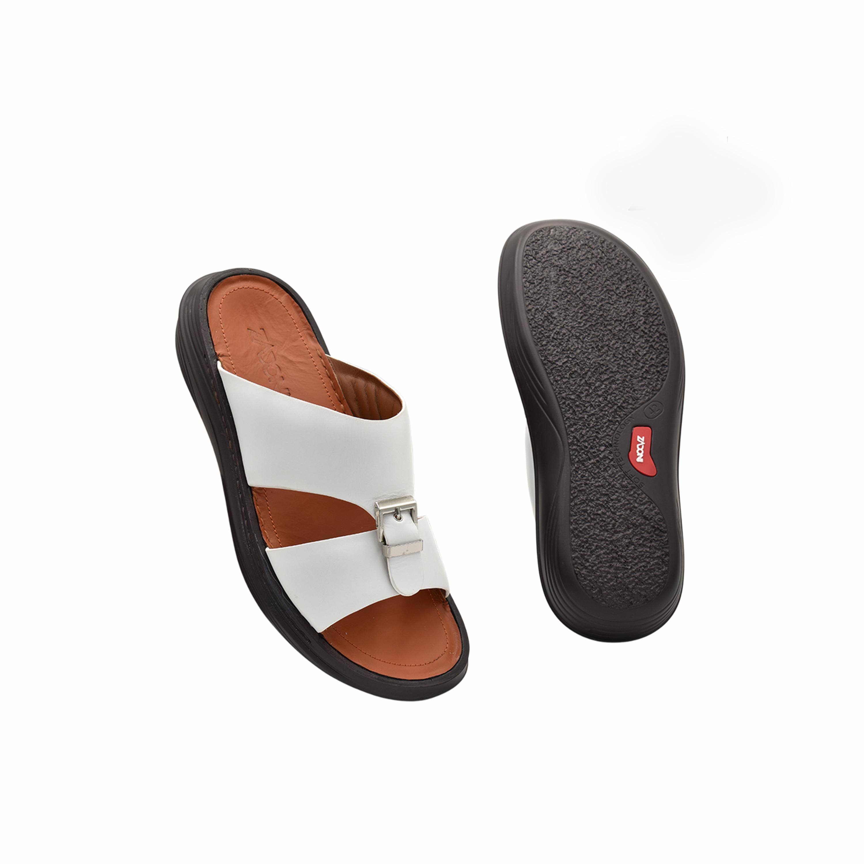 Zadoni Men's Italian Leather Arabic Sandals | Z-19-men-shoes-sandals-image-3