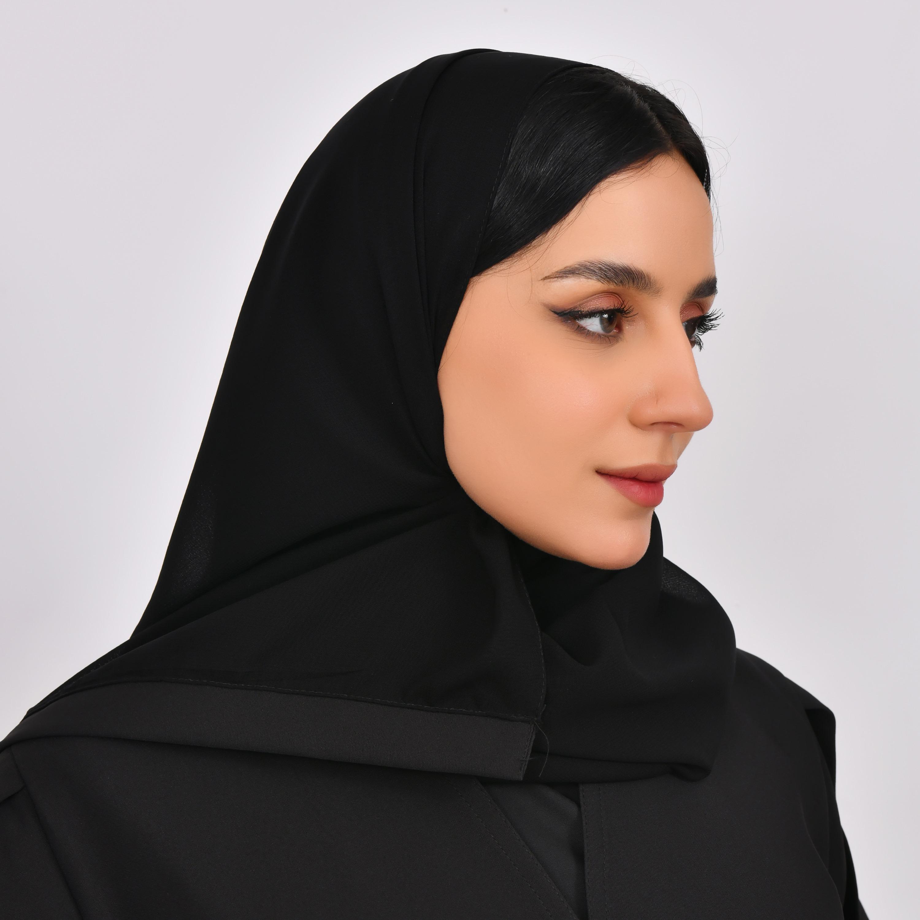 Hawraa Linen Wrap Abaya with Hijab-women-arabicclothing-abayas-image-3