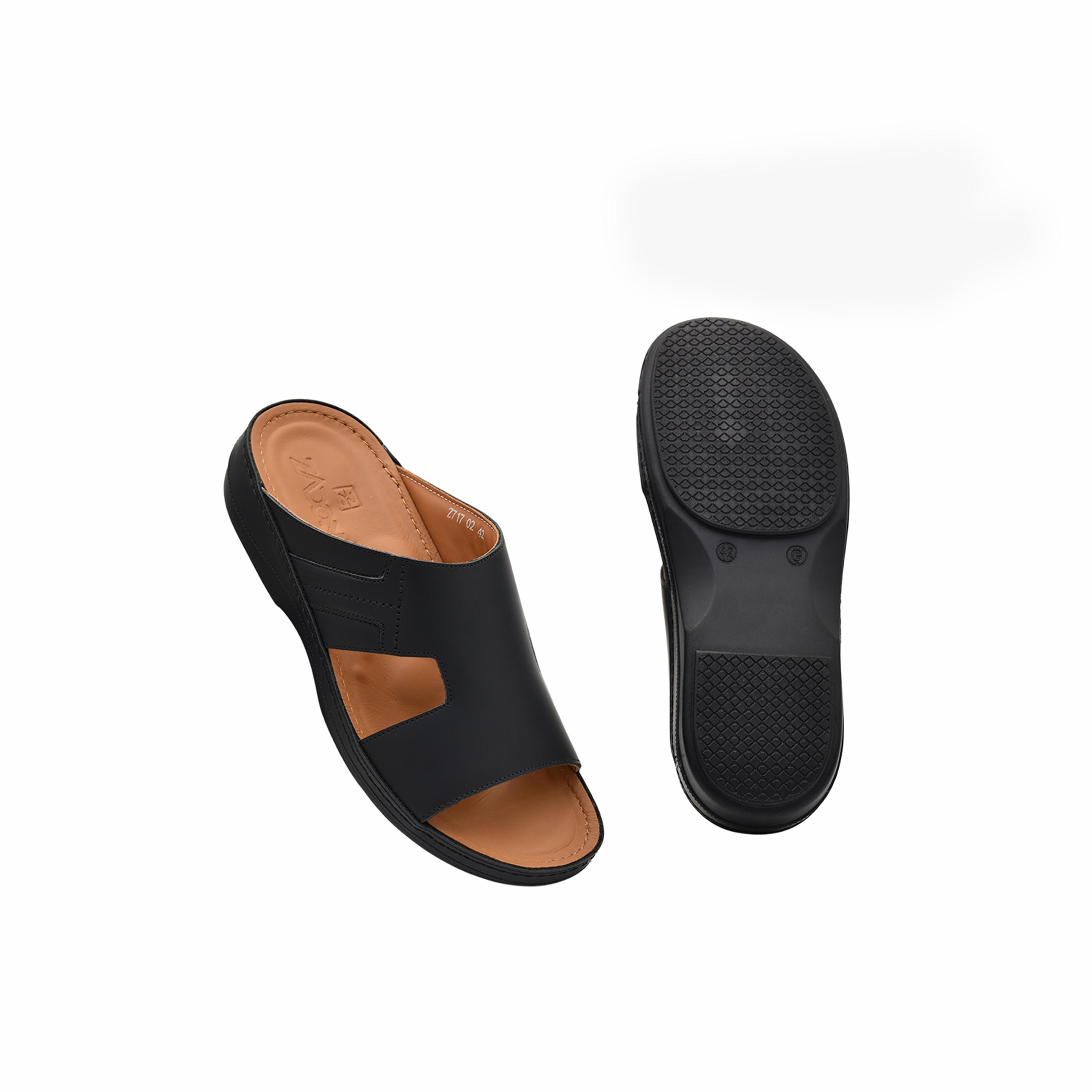 Zadoni Men's Italian Leather Arabic Sandals | Z71702-men-shoes-sandals-image-3