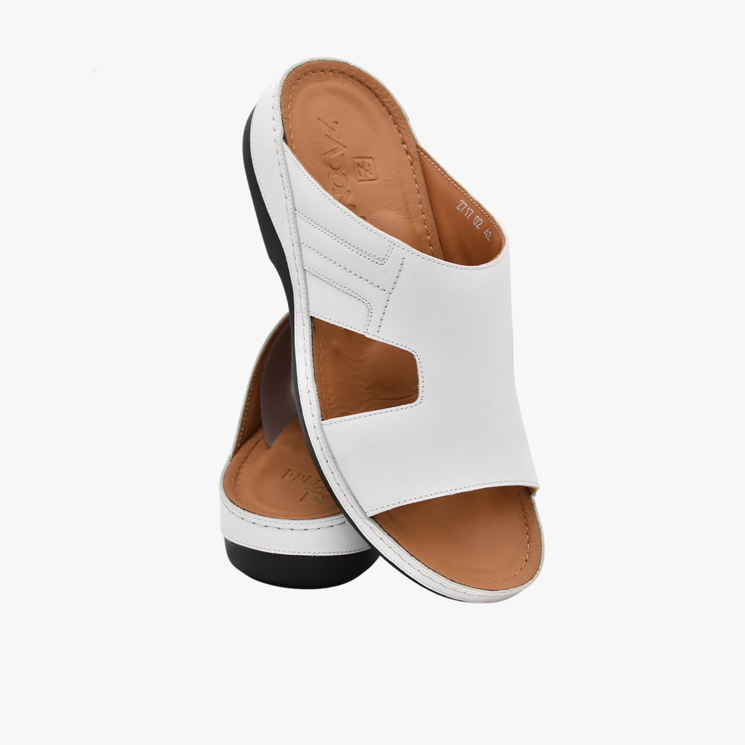 Zadoni Men's Italian Leather Arabic Sandals | Z71702-men-shoes-sandals-image-2