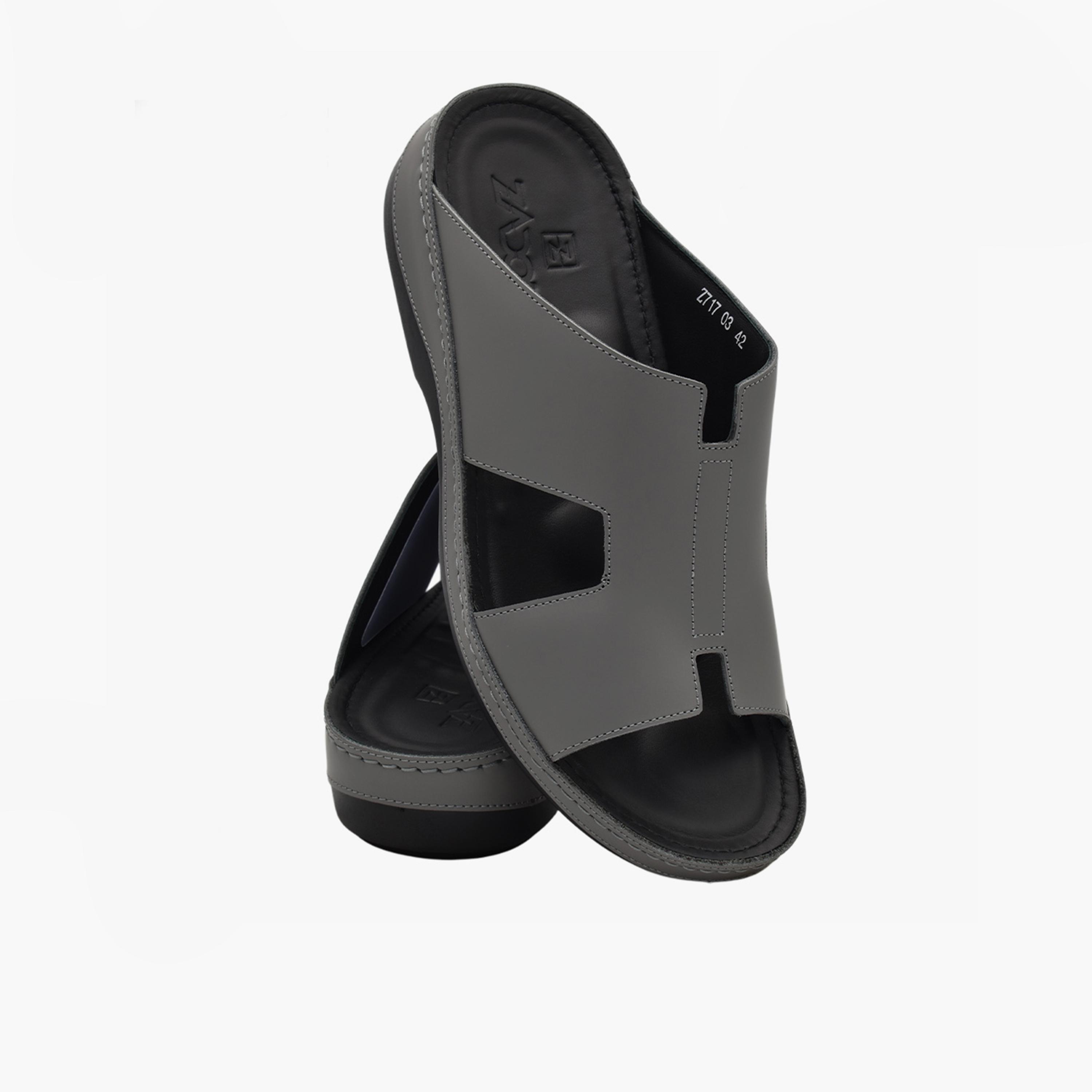 Zadoni Men's Italian Leather Arabic Sandals | Z71703-men-shoes-sandals-image-2