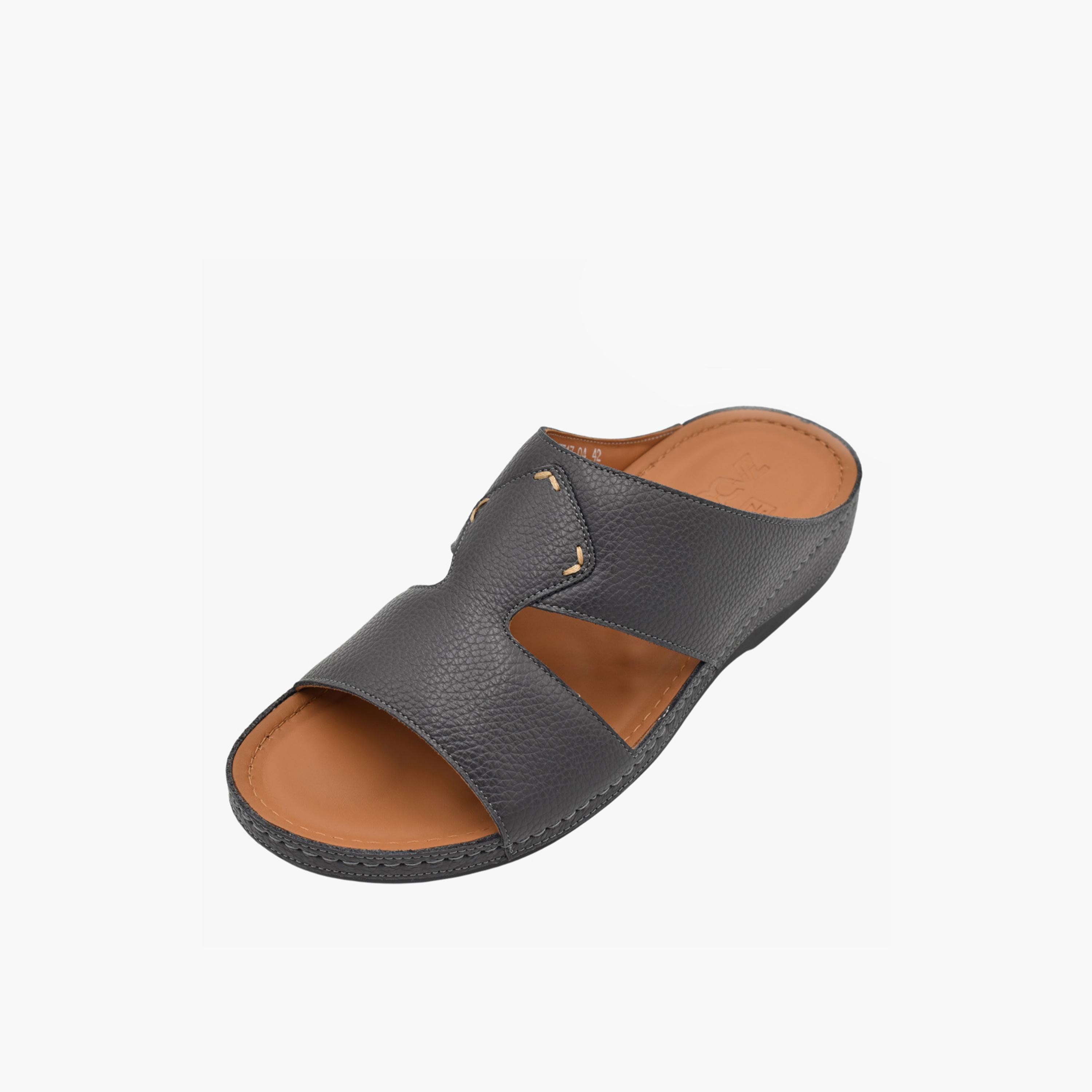 Zadoni Men's Italian Leather Arabic Sandals | Z71704-men-shoes-sandals-image-1