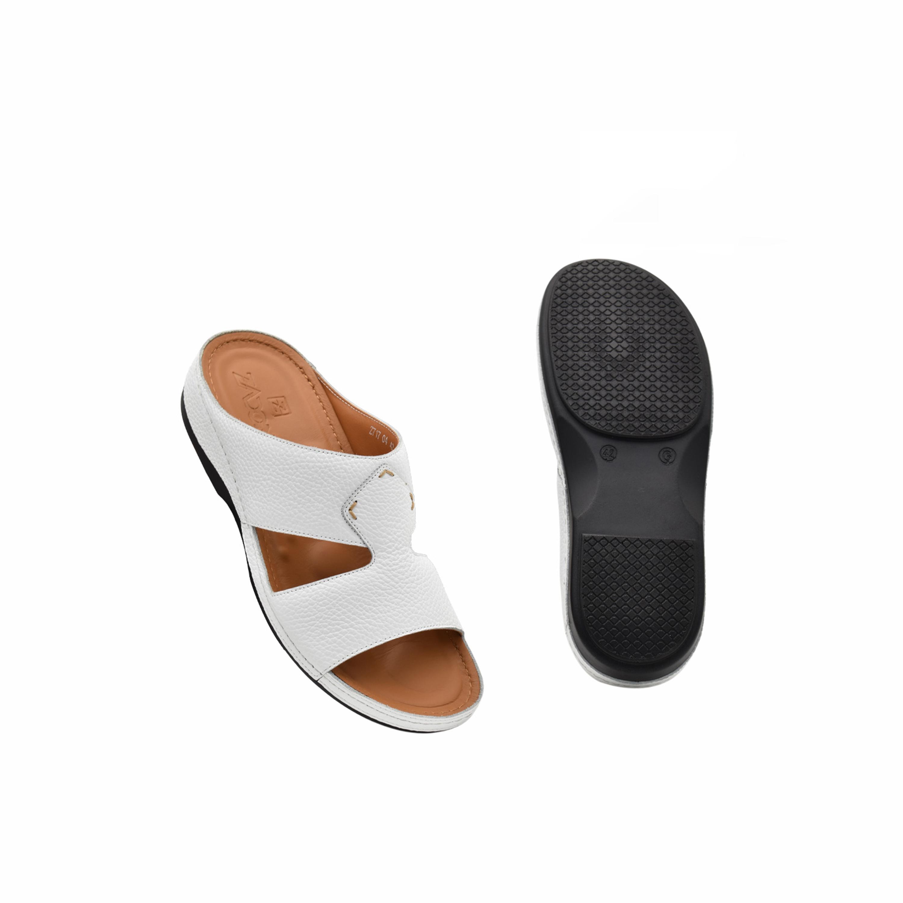 Zadoni Men's Italian Leather Arabic Sandals | Z71704-men-shoes-sandals-image-3