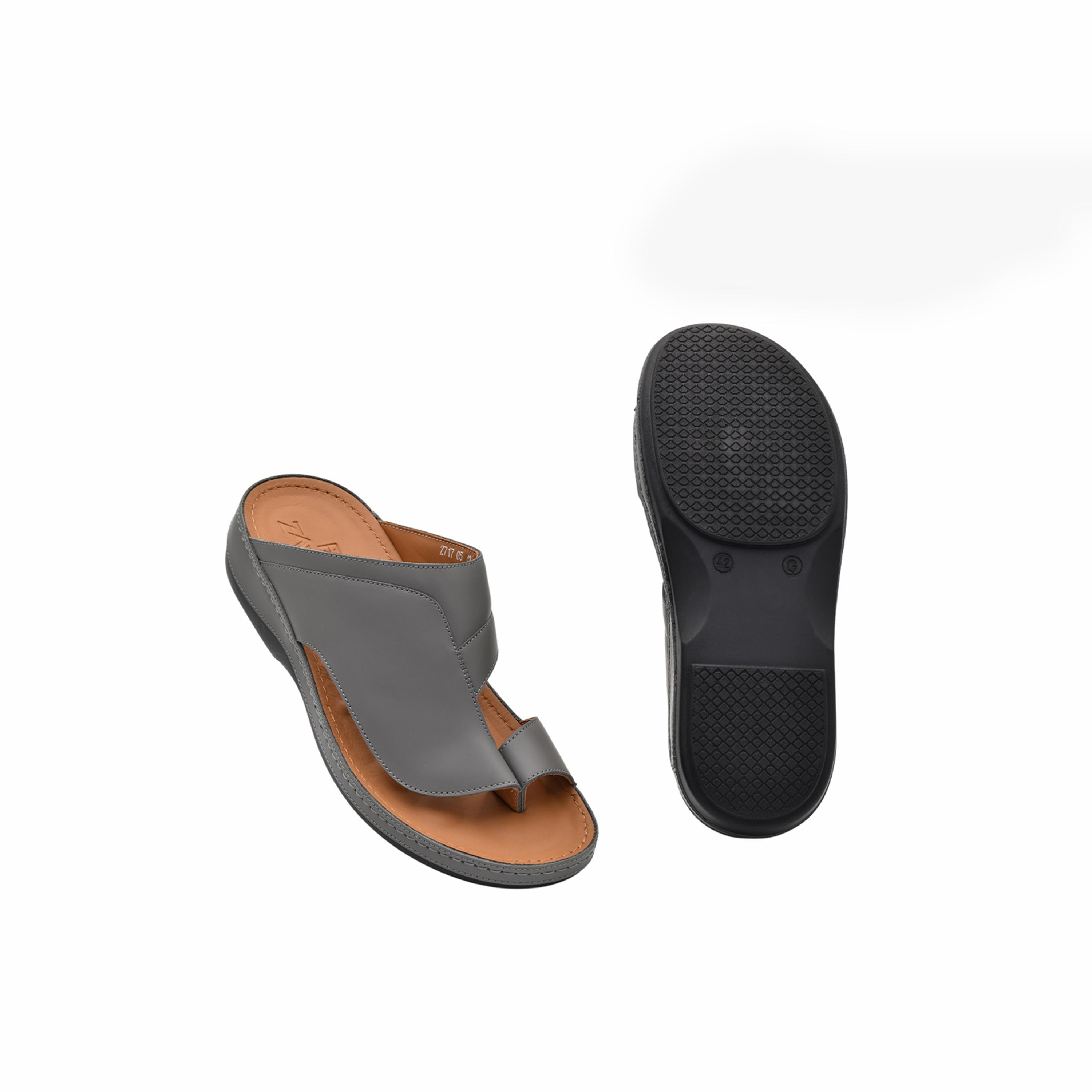 زادوني -  صندل عربي رجالي من الجلد الإيطالي | Z71705-men-shoes-sandals-image-3
