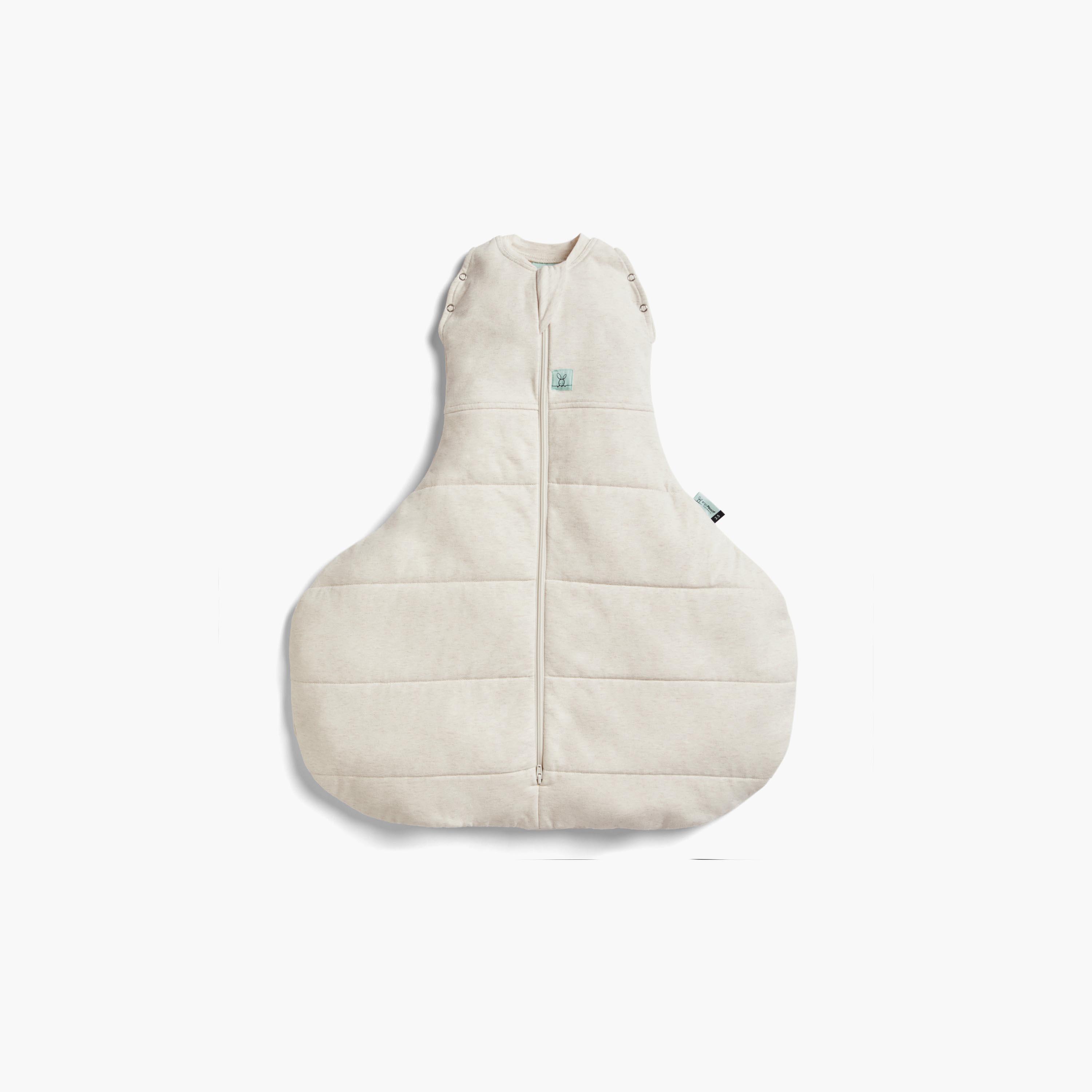 ergoPouch Hip Harness Cocoon Swaddle Bag 2.5 TOG - Oatmeal Marle-baby-nursery-blanketsandswaddles-swaddlesandsleepingbags-image-1