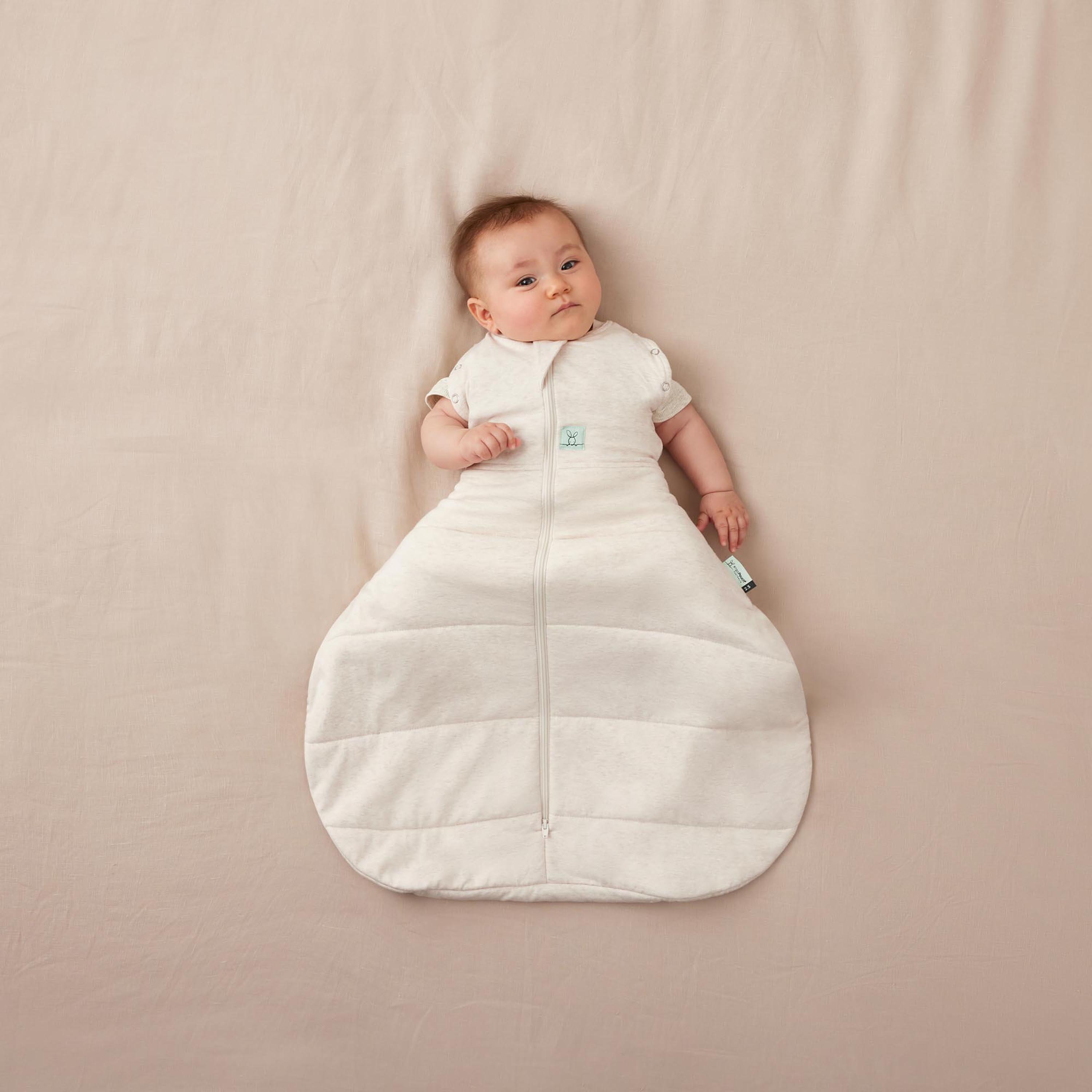ergoPouch Hip Harness Cocoon Swaddle Bag 2.5 TOG - Oatmeal Marle-baby-nursery-blanketsandswaddles-swaddlesandsleepingbags-image-4