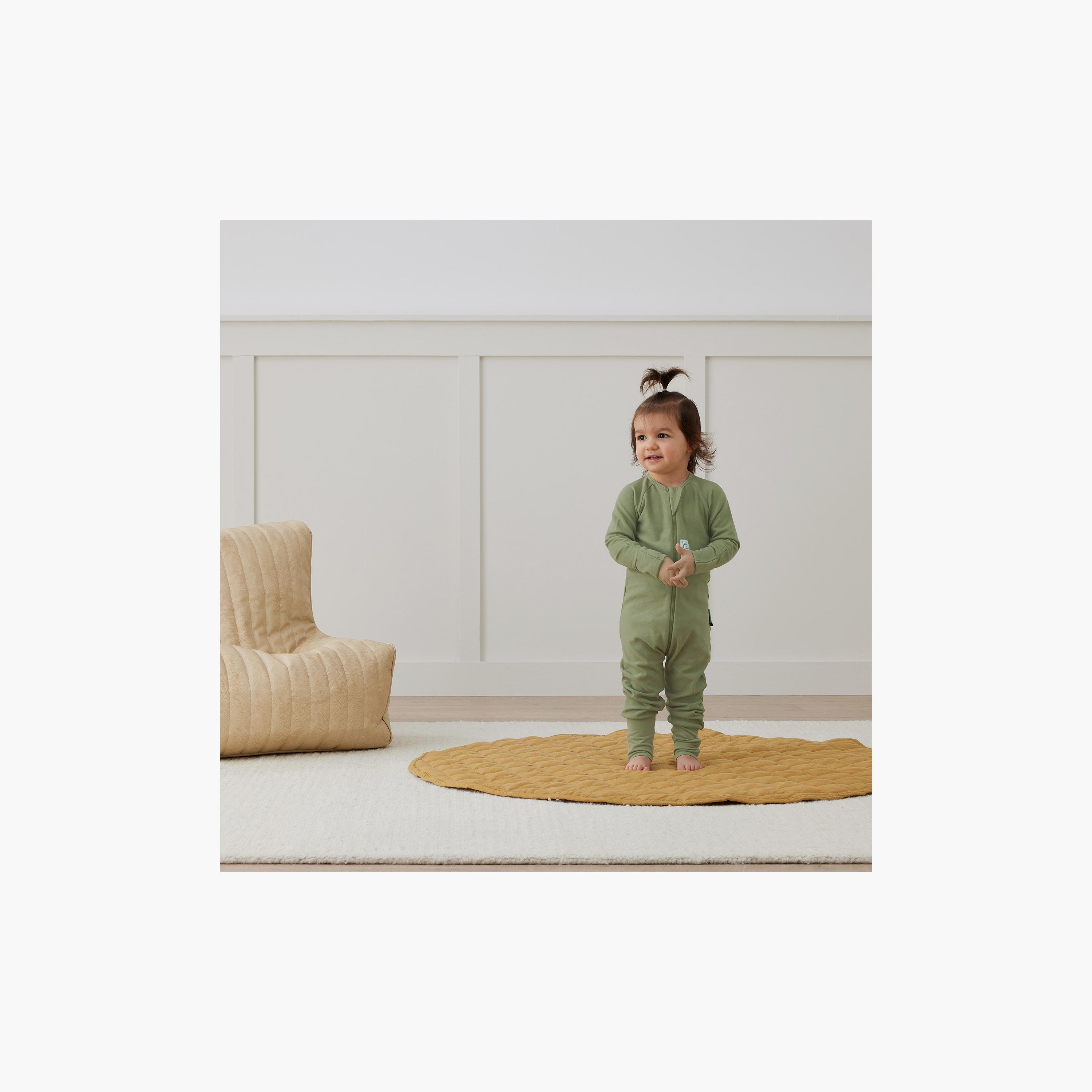 ergoPouch Layers Long Sleeve 1 TOG - Moss-baby-boys-clothing-nightwear-sleepsuits-image-5